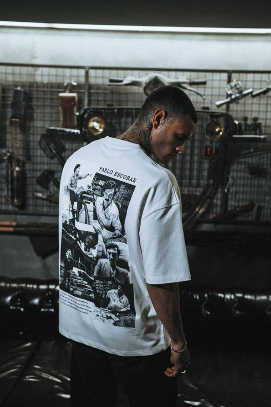 T-SHIRT PABLO ESCOBAR WHITE ESCO