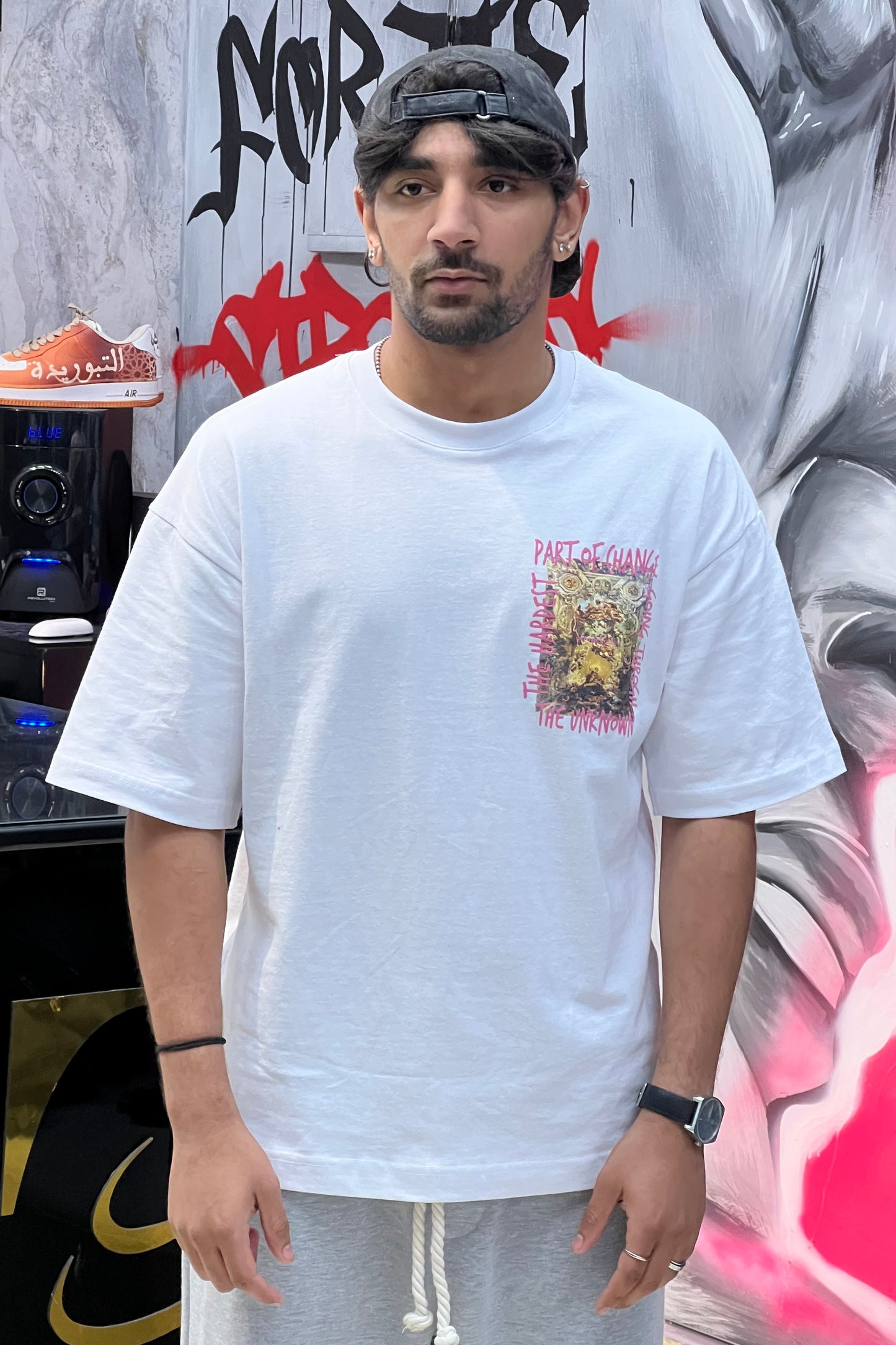 T-SHIRT PART OF CHANGES WHITE