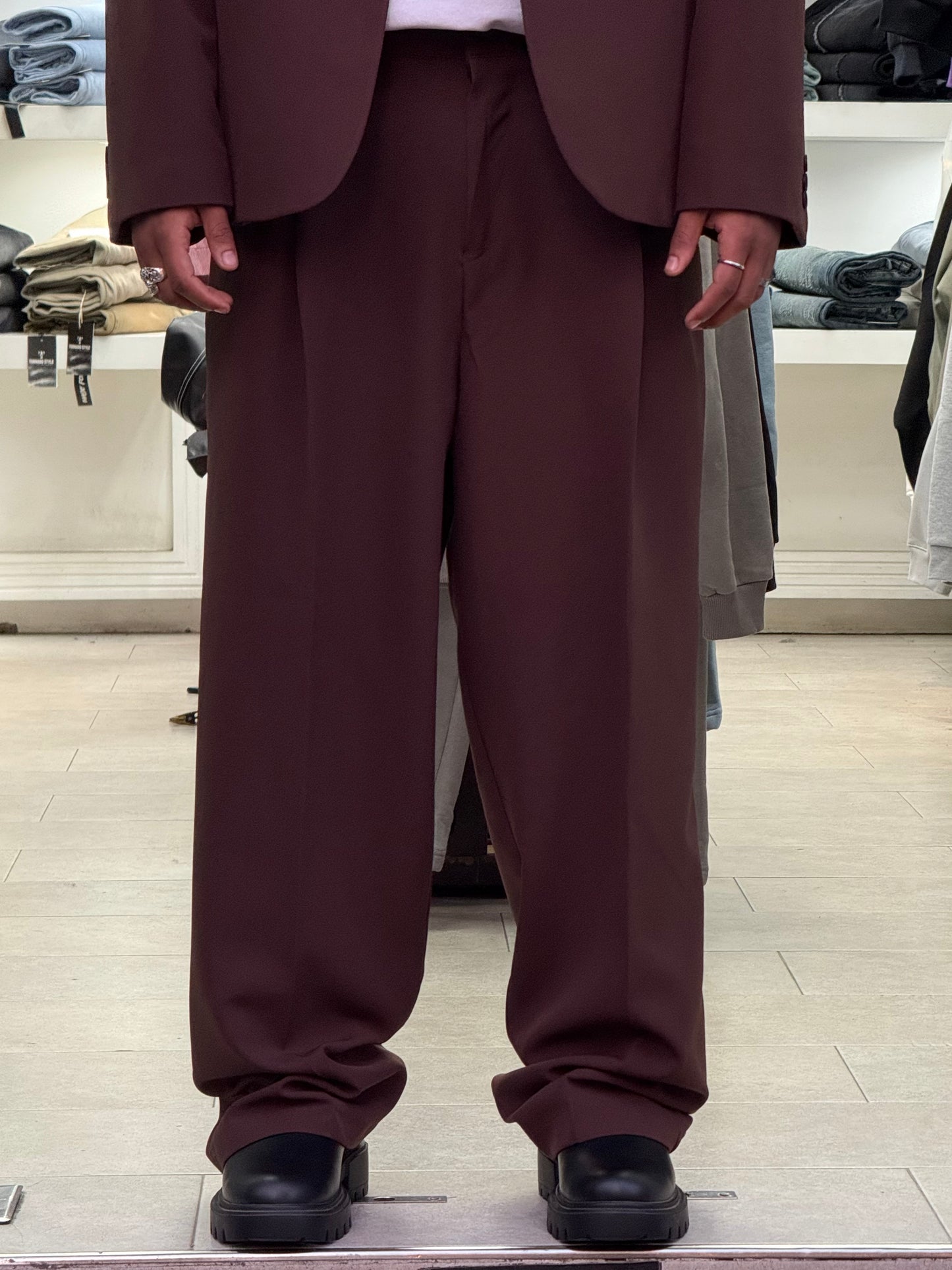 COSTUME OVERSIZE BROWN BR