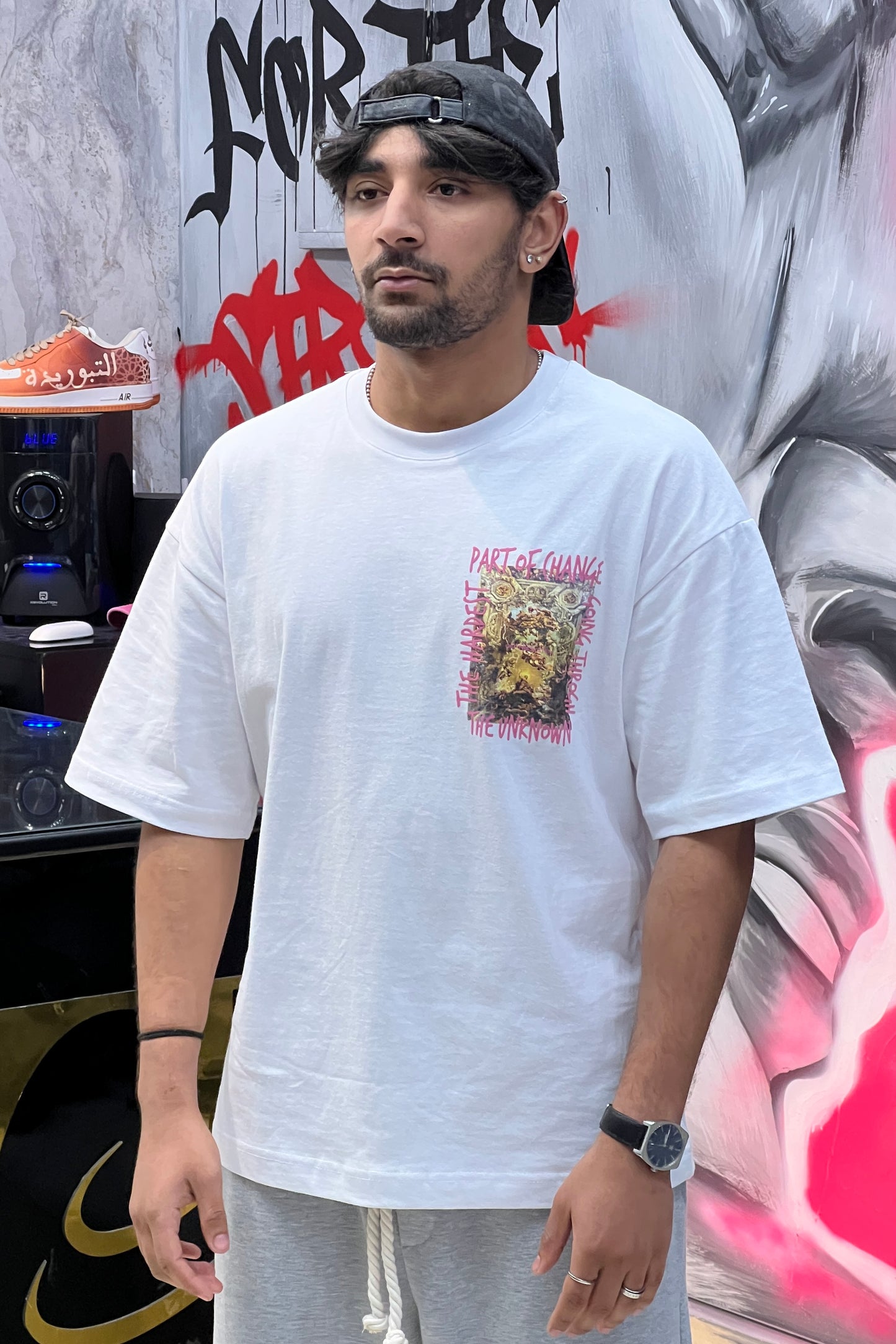T-SHIRT PART OF CHANGES WHITE