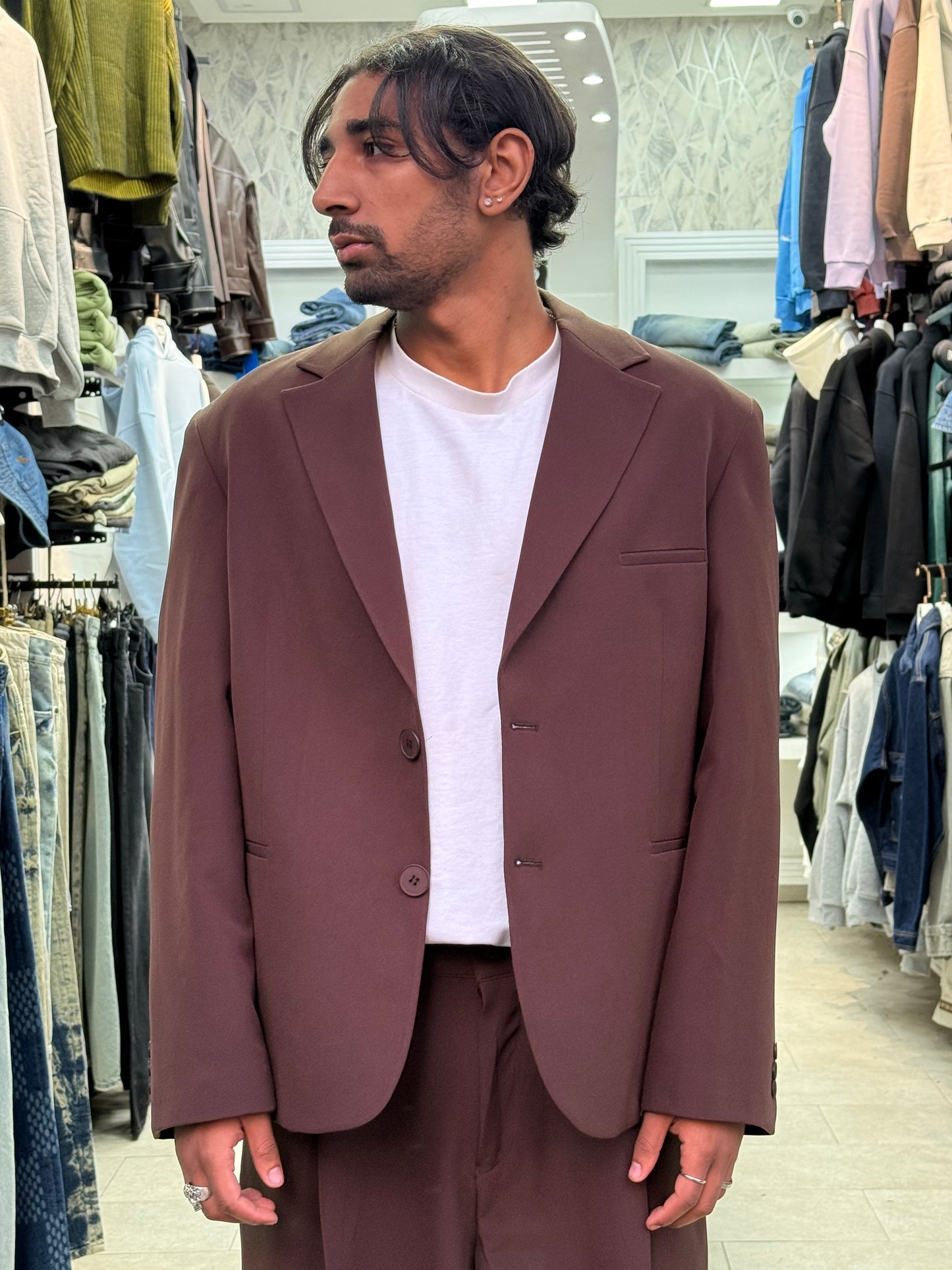 COSTUME OVERSIZE BROWN BR