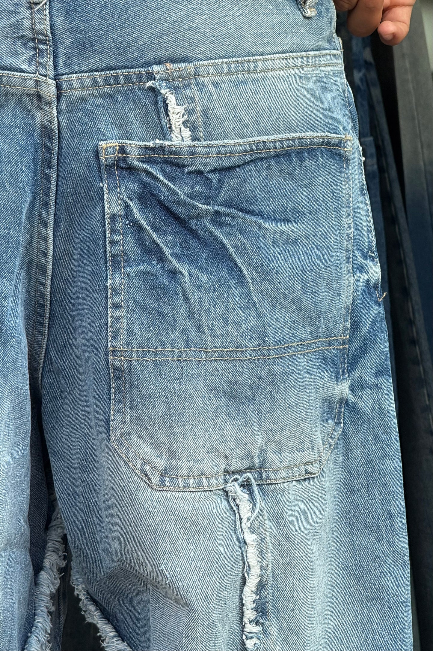 BAGGY JEANS STORM V3 BLEU
