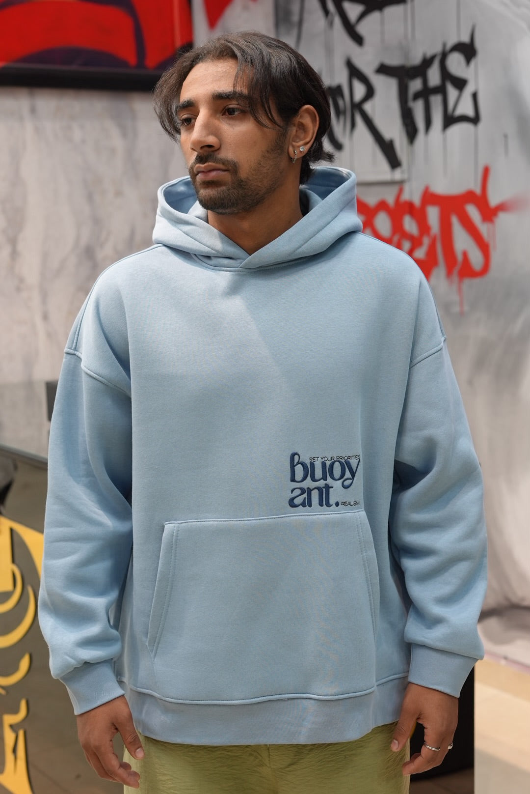 HOODIES BUOY BLUE swe25008