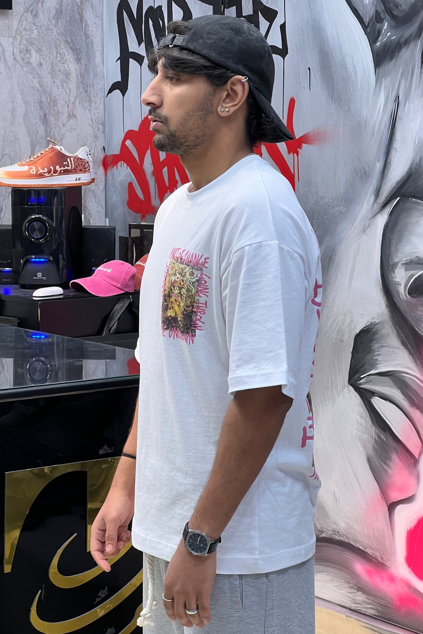 T-SHIRT PART OF CHANGES WHITE