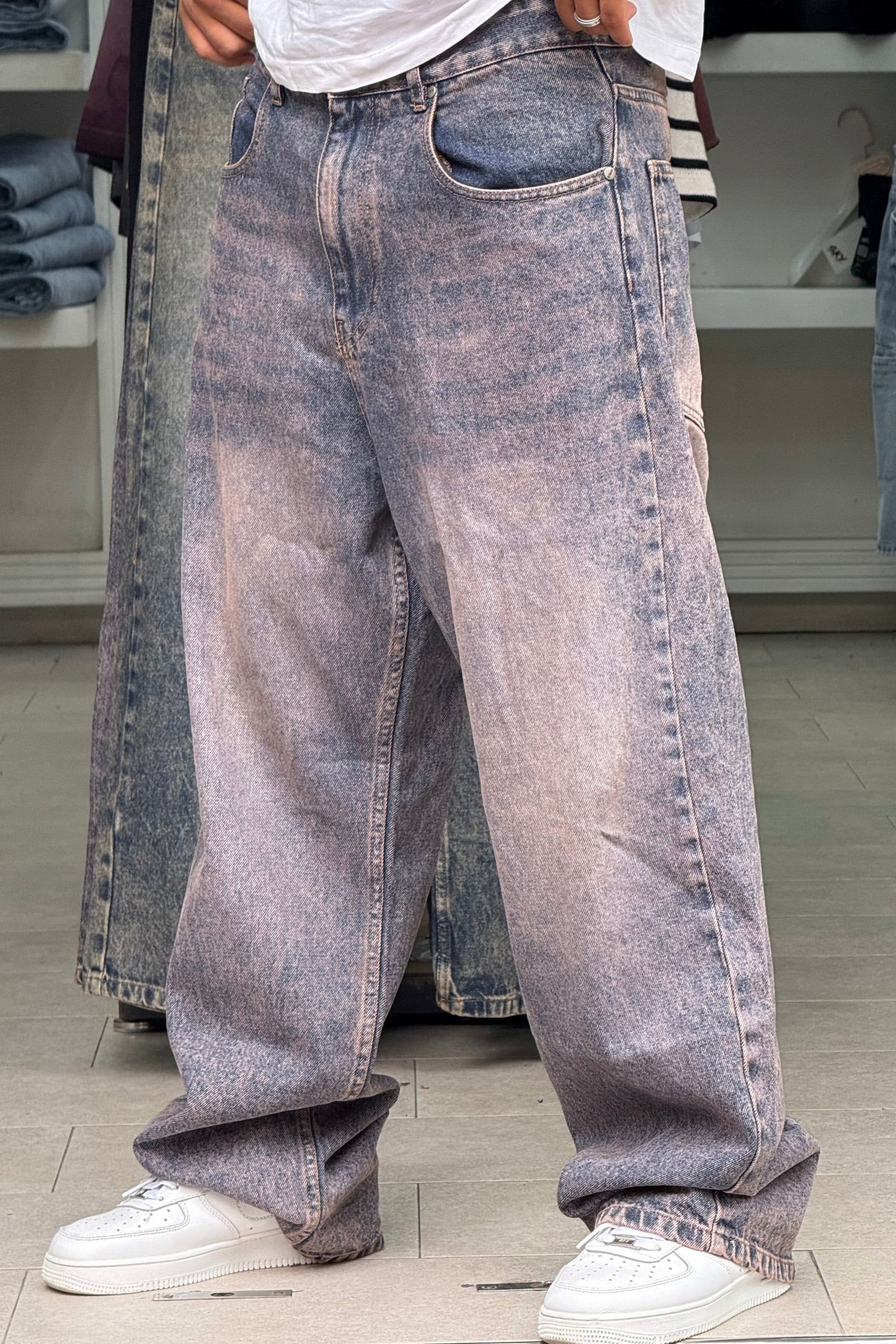 BAGGY JEANS PR DIRTY ROSE