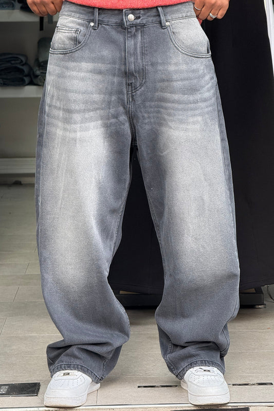 BAGGY JEANS L'INTROUVABLE (GRIS NOIR 2)
