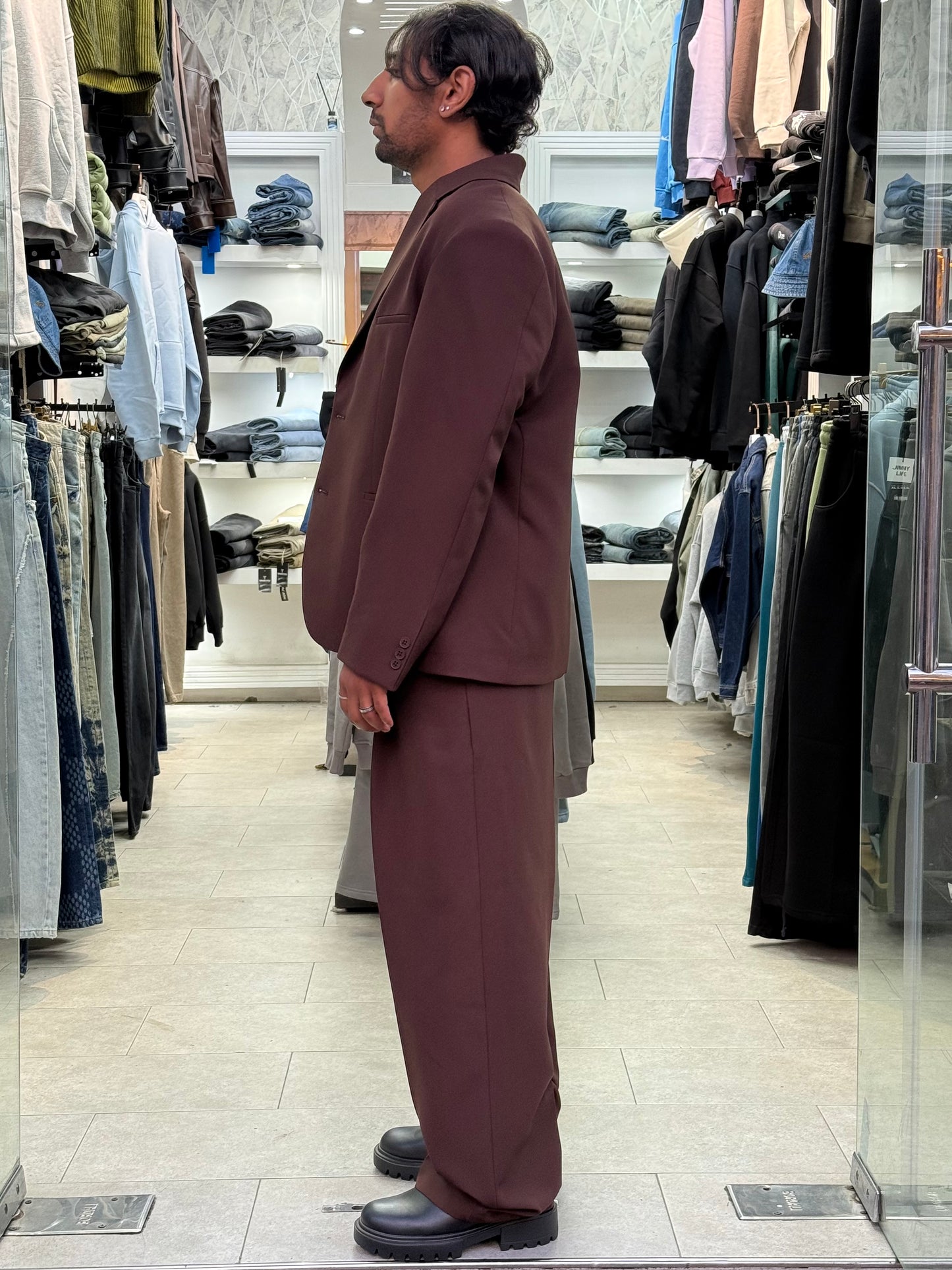 COSTUME OVERSIZE BROWN BR