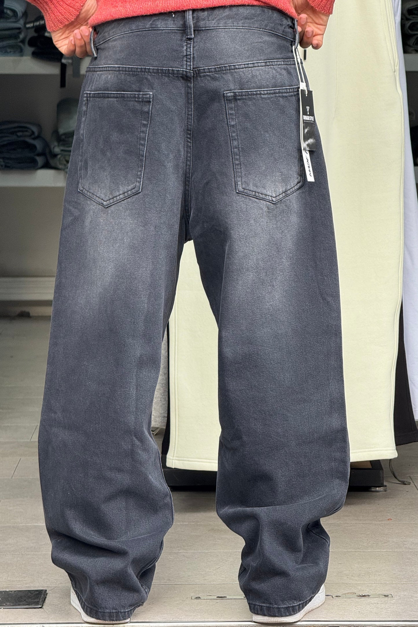 BAGGY JEANS L'INTROUVABLE (NOIR)