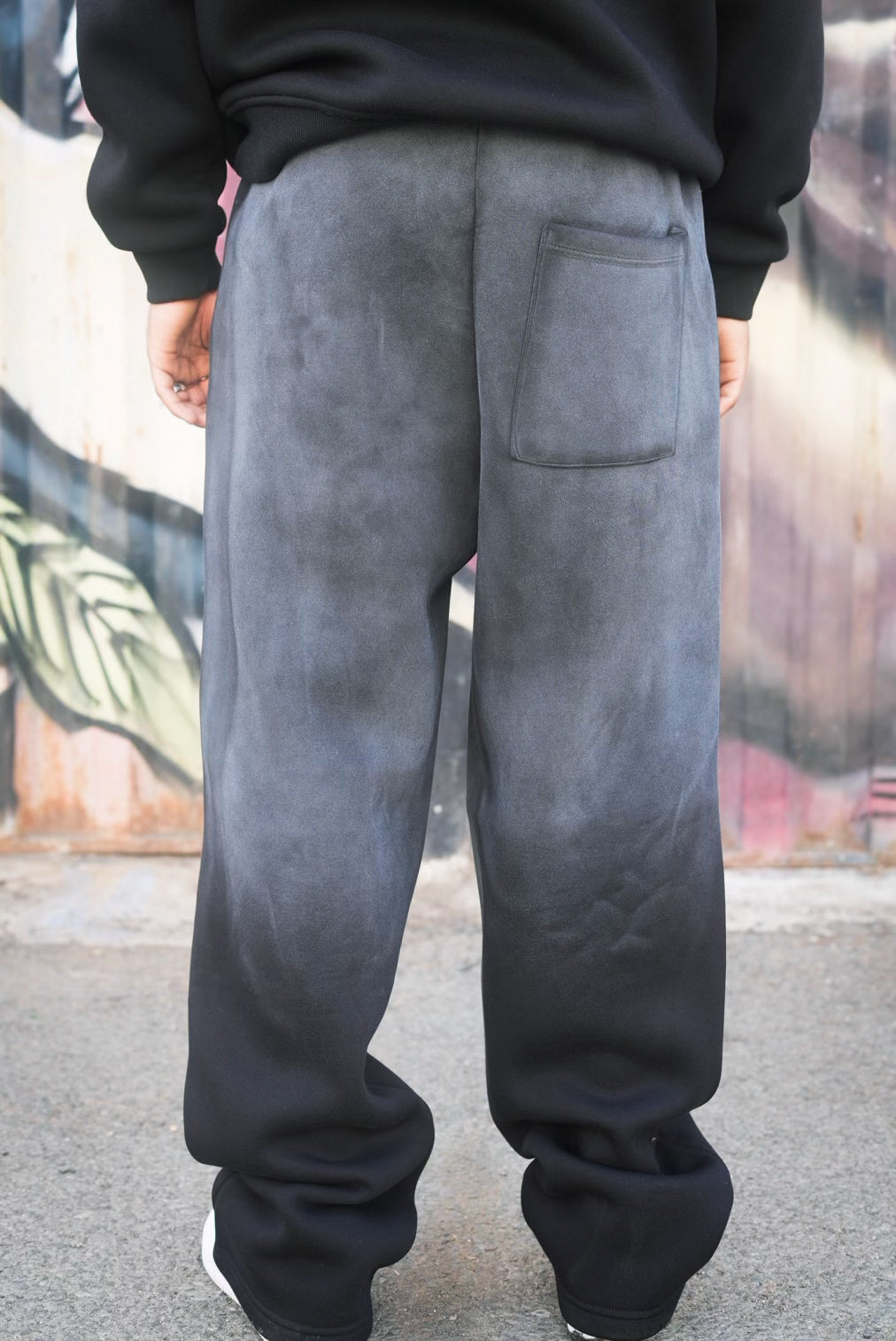 ENSEMBLE WASHED STAYING AWAY BLACK E90-15