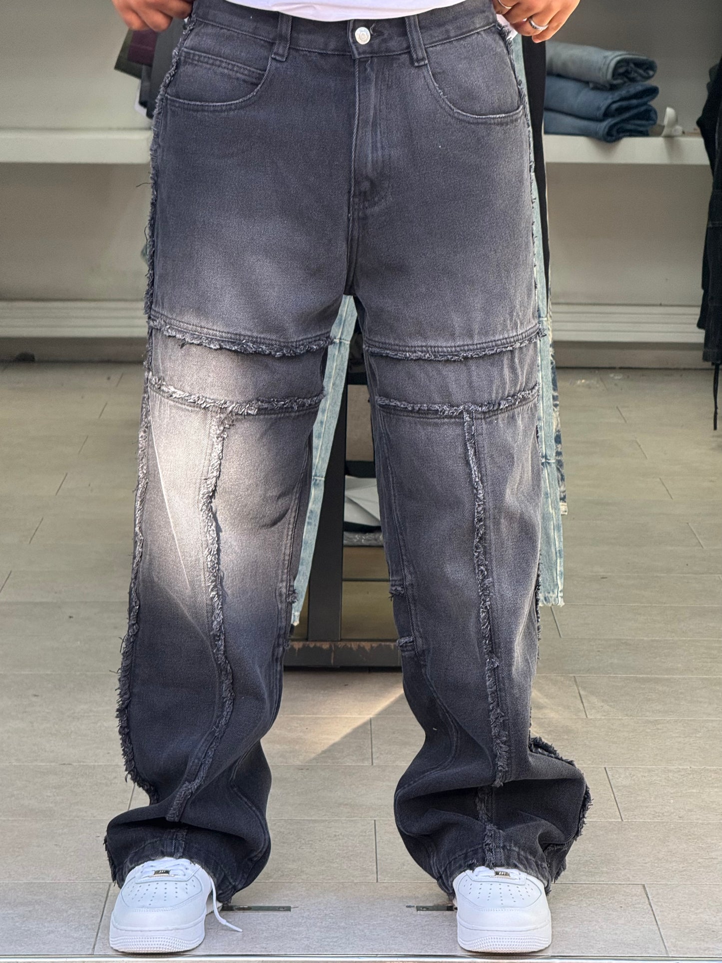 BAGGY JEANS STORM V2 NOIR