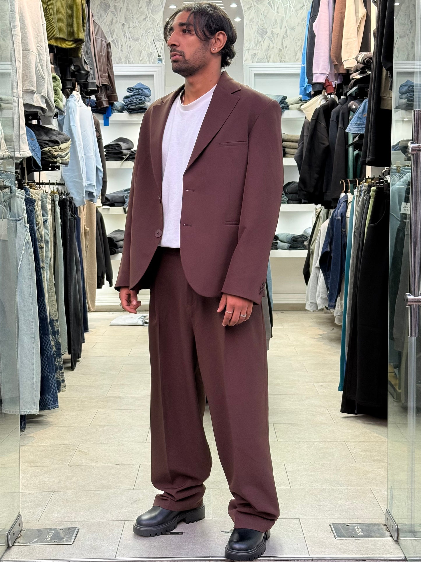 COSTUME OVERSIZE BROWN BR