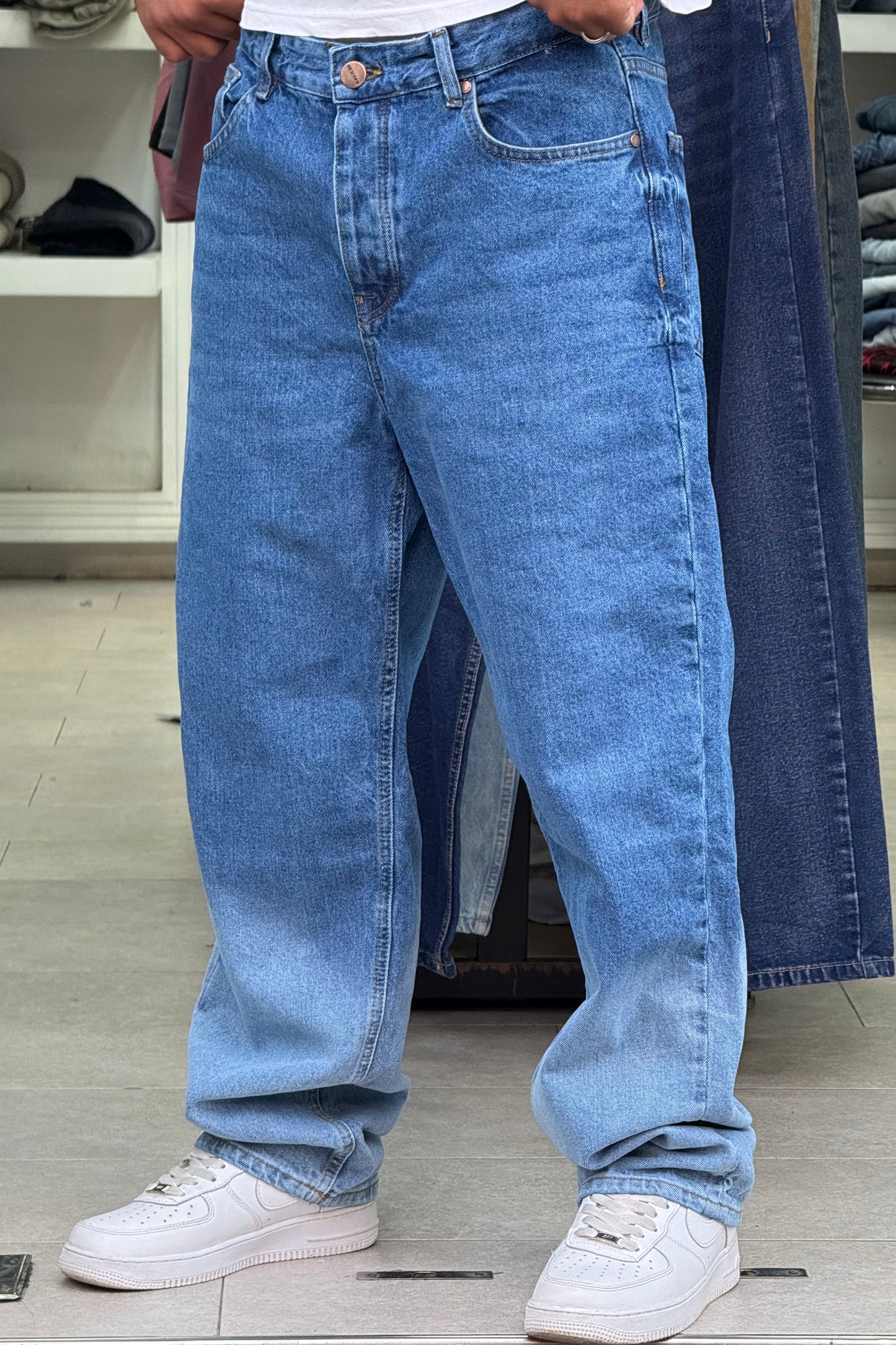 BAGGY JEANS BLEU DEGRADE BI