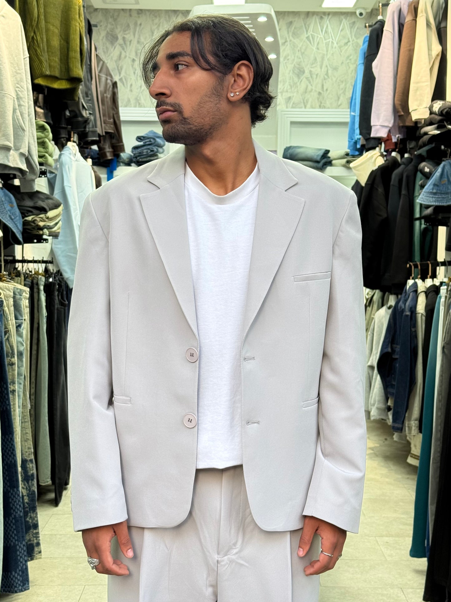 COSTUME OVERSIZE GREY BR