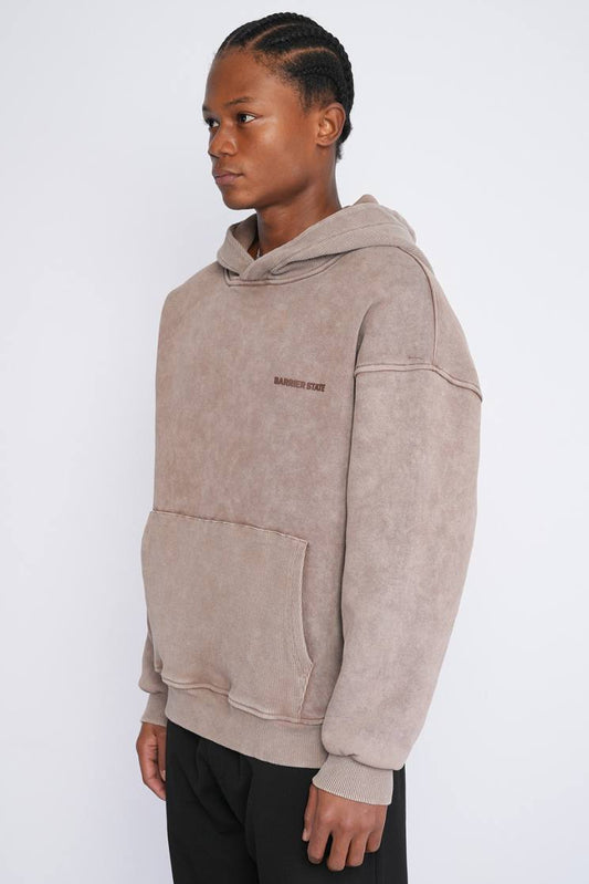 HOODIES BR WASHED BEIGE 80-10