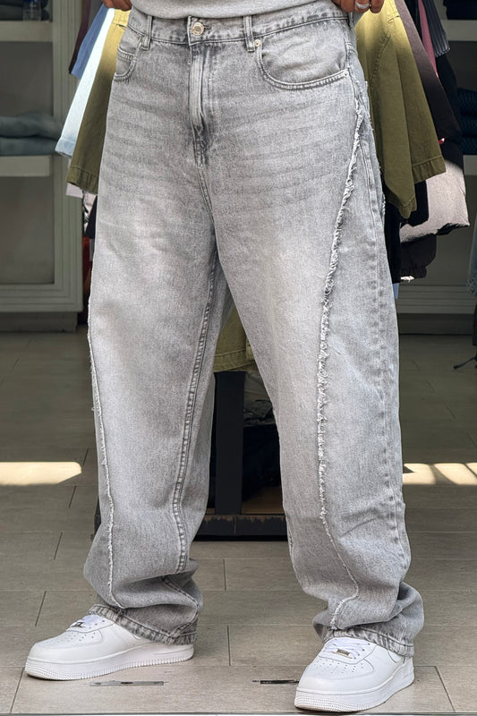 BAGGY JEANS STORM GRIS