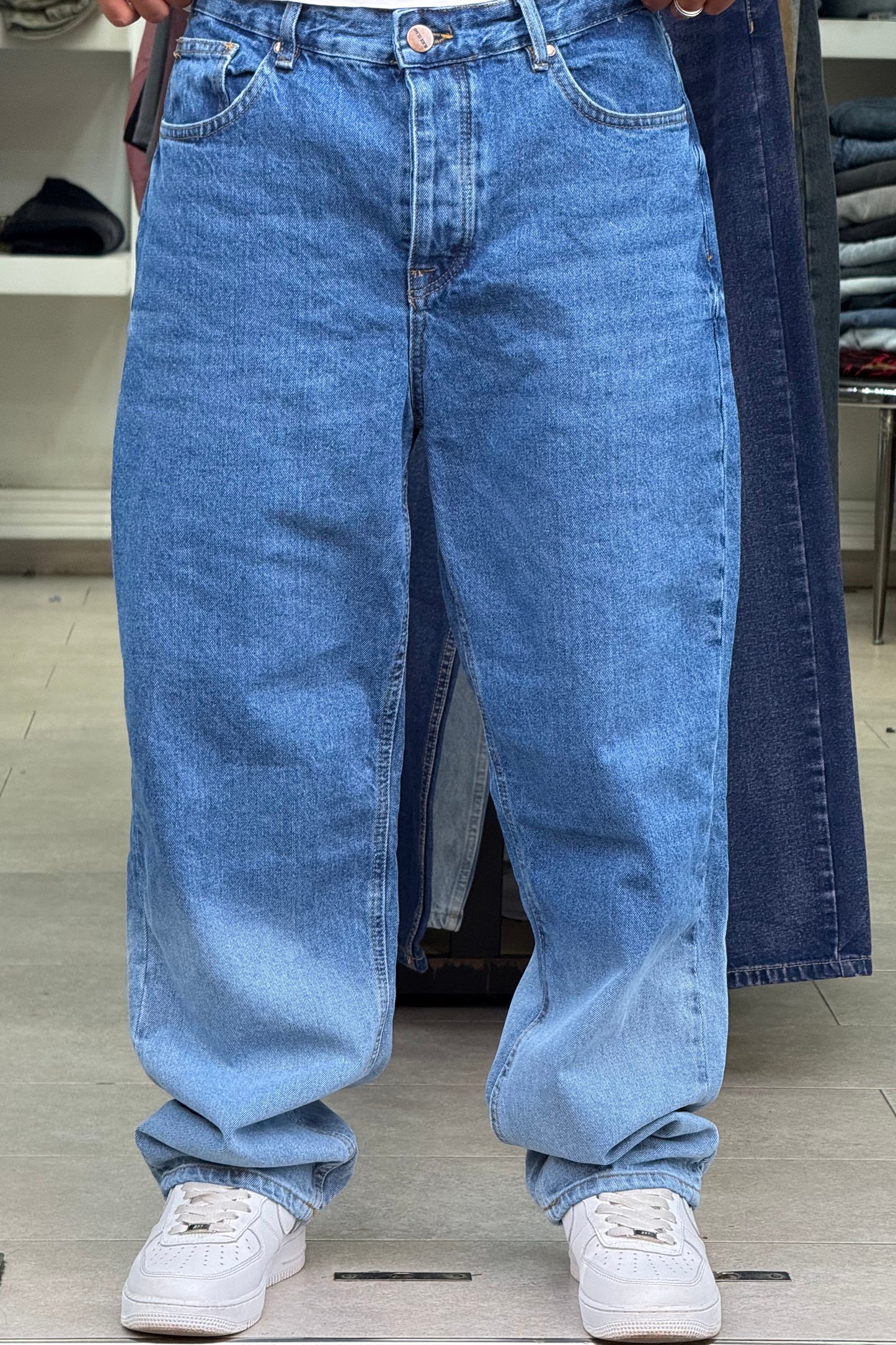 BAGGY JEANS BLEU DEGRADE BI
