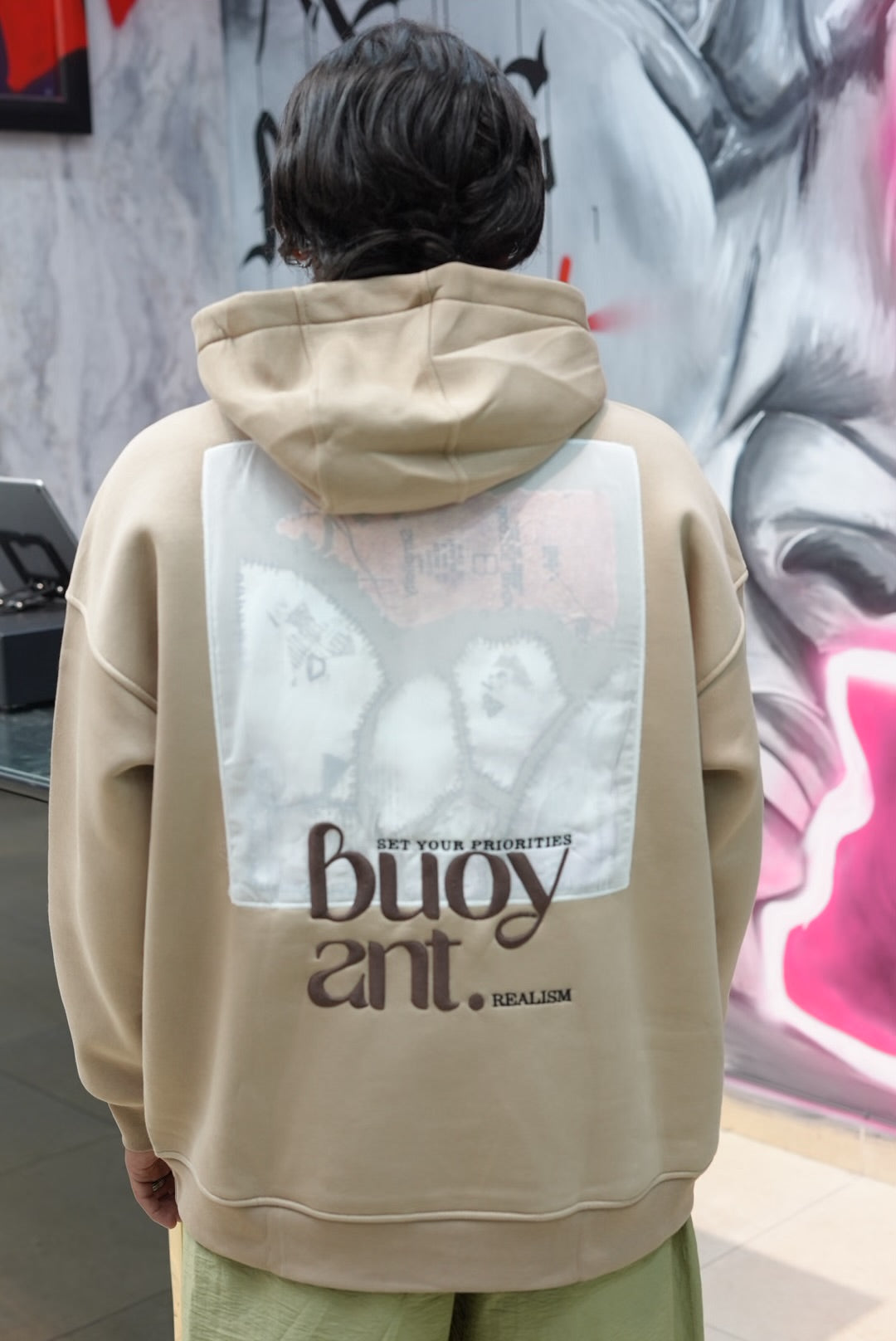 HOODIES BUOY BEIGE swe25008