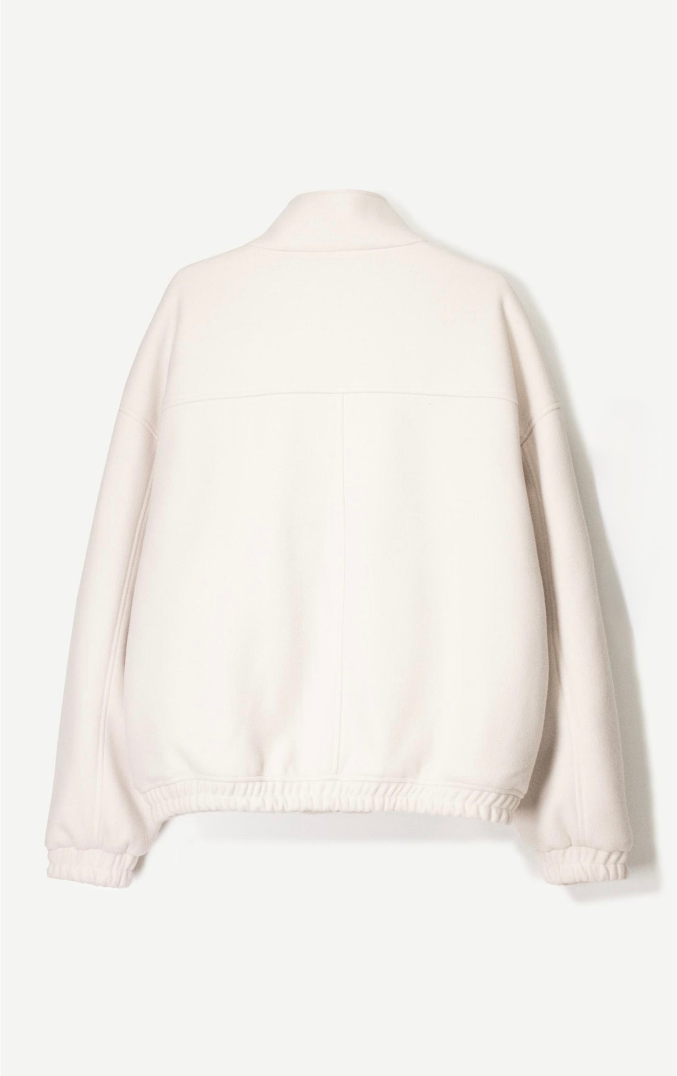 FELT TEXTURE JACKET BEIGE BERSHKA