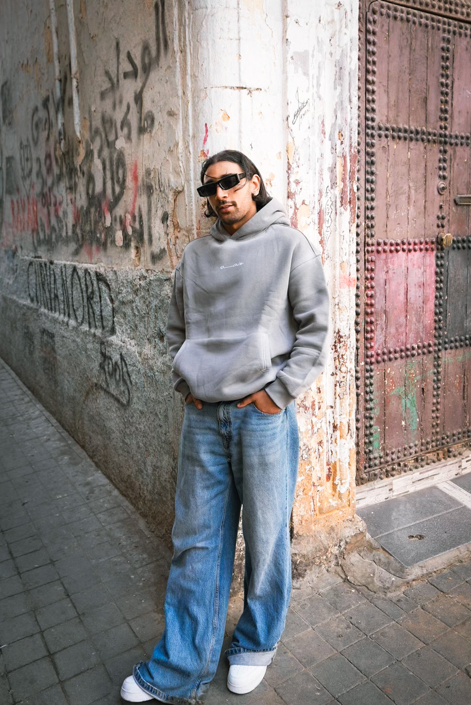 HOODIES STAY HIGH GRIS