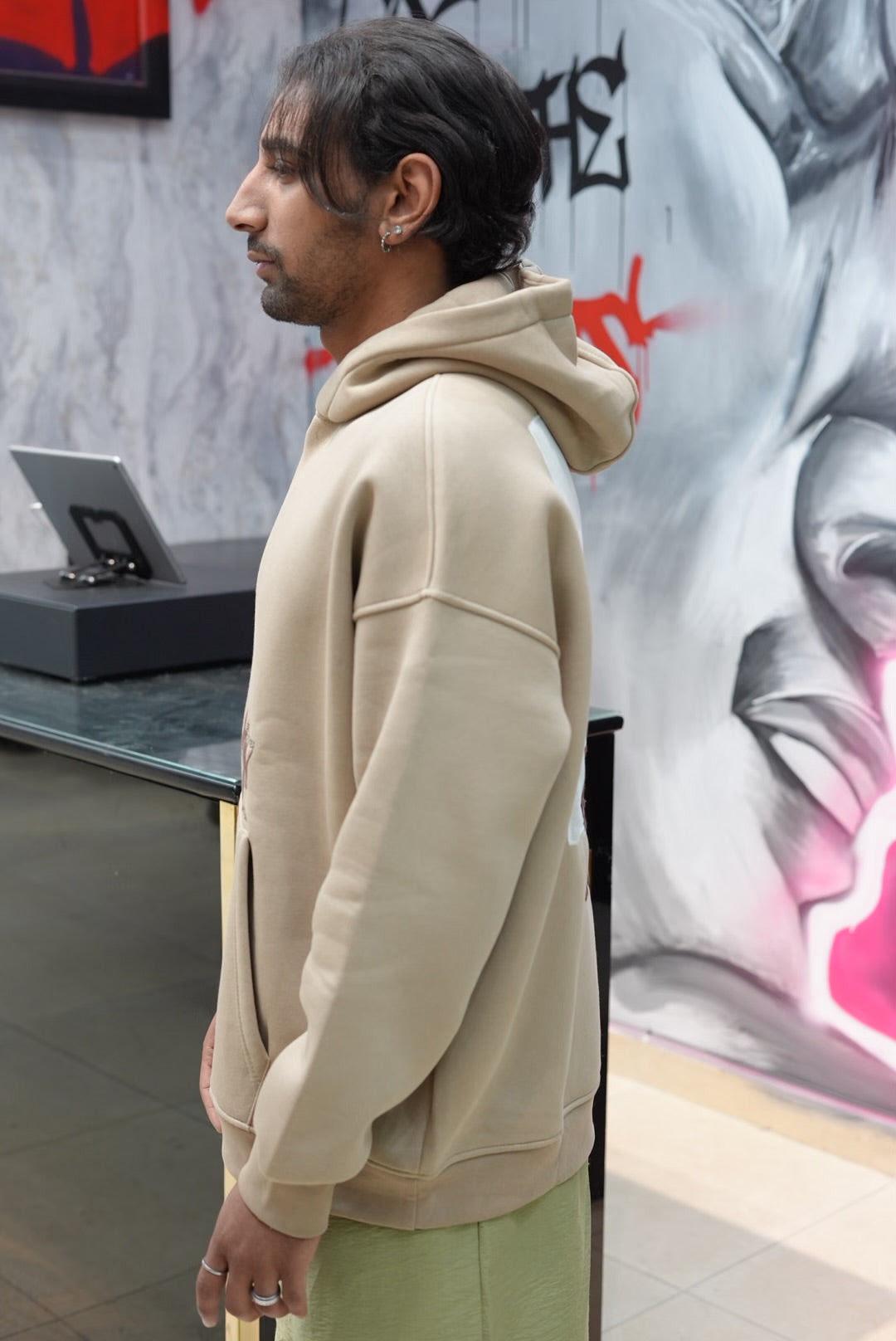 HOODIES BUOY BEIGE swe25008