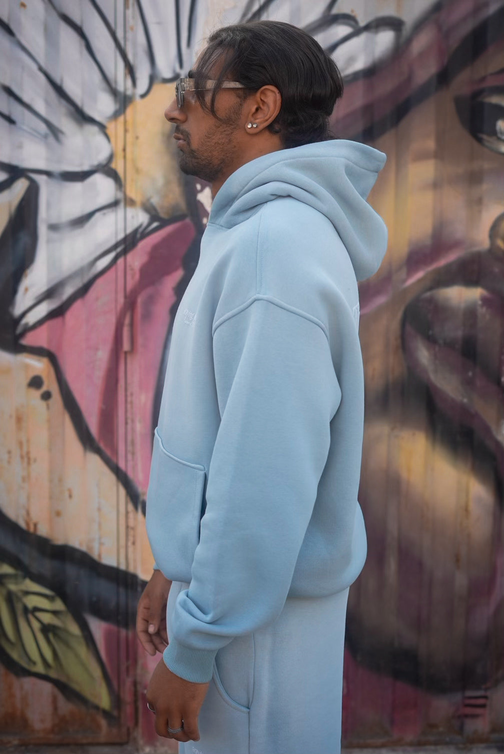 ENSEMBLE WASHED STAYING AWAY LIGHT BLEU E90-15