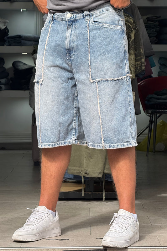 SKATER JORTS STORM BLEU