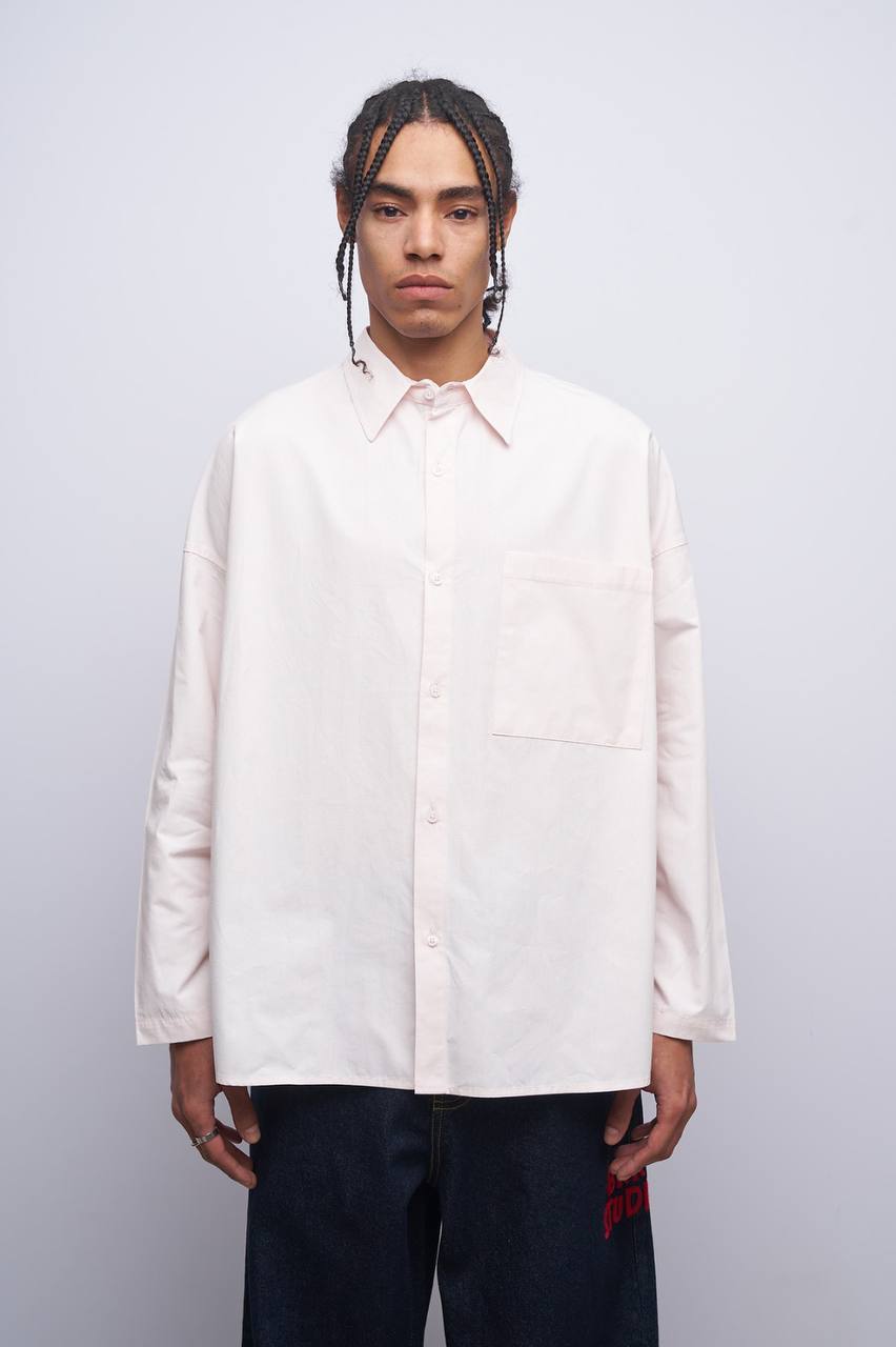 BOXY SHIRT PINK 10-211