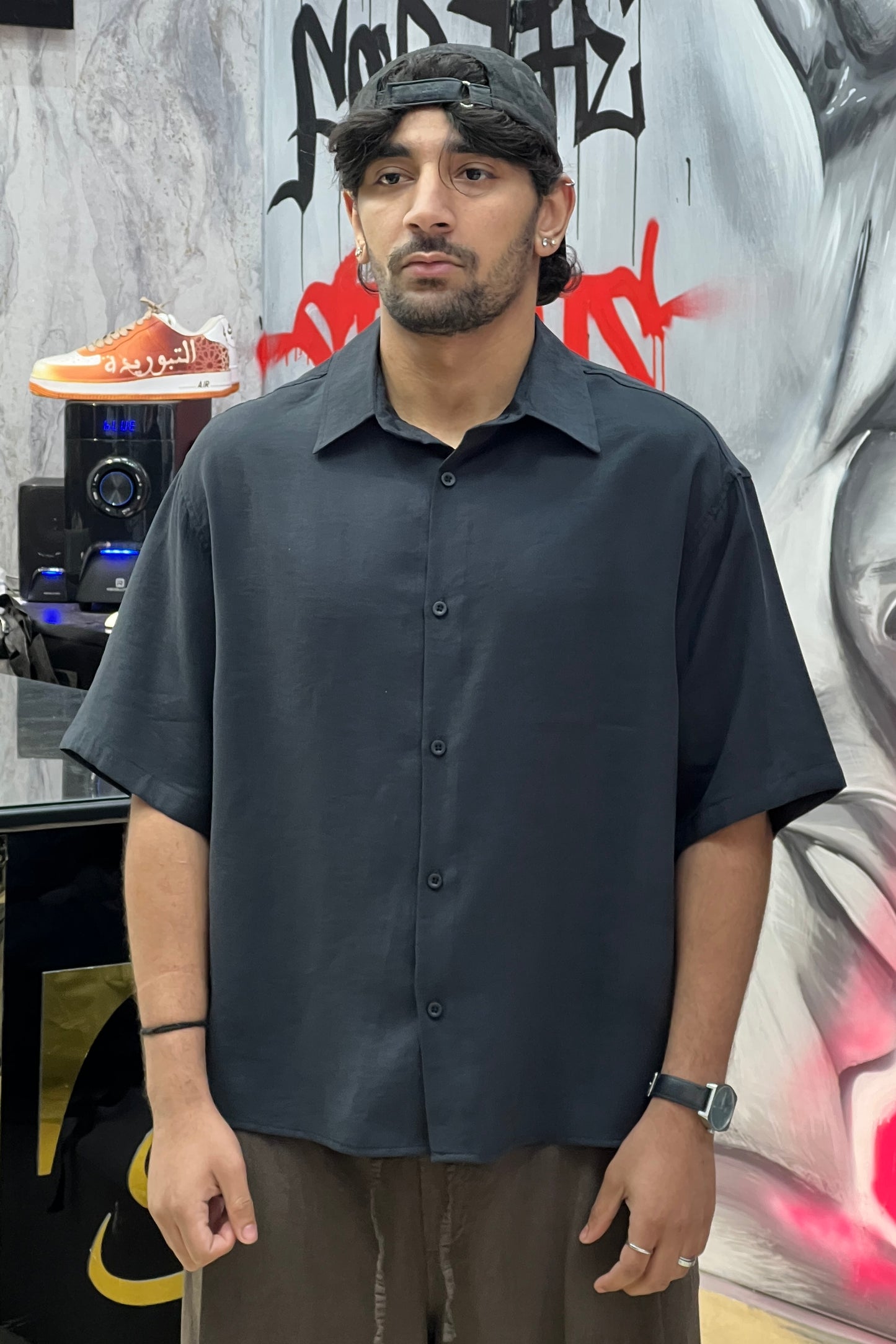 CHEMISE BLACK 10-213