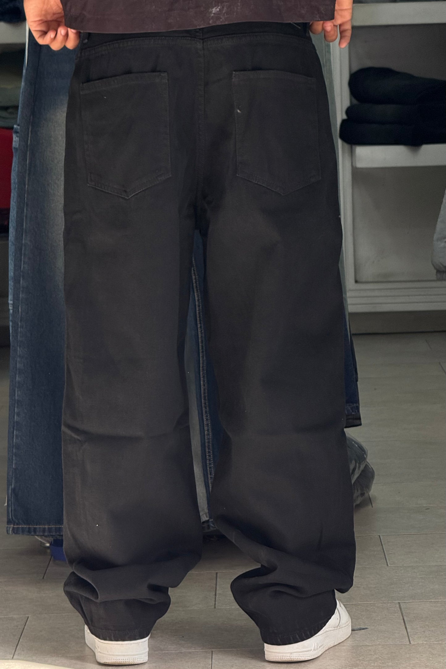 BAGGY JEANS BLACK BLACK BI