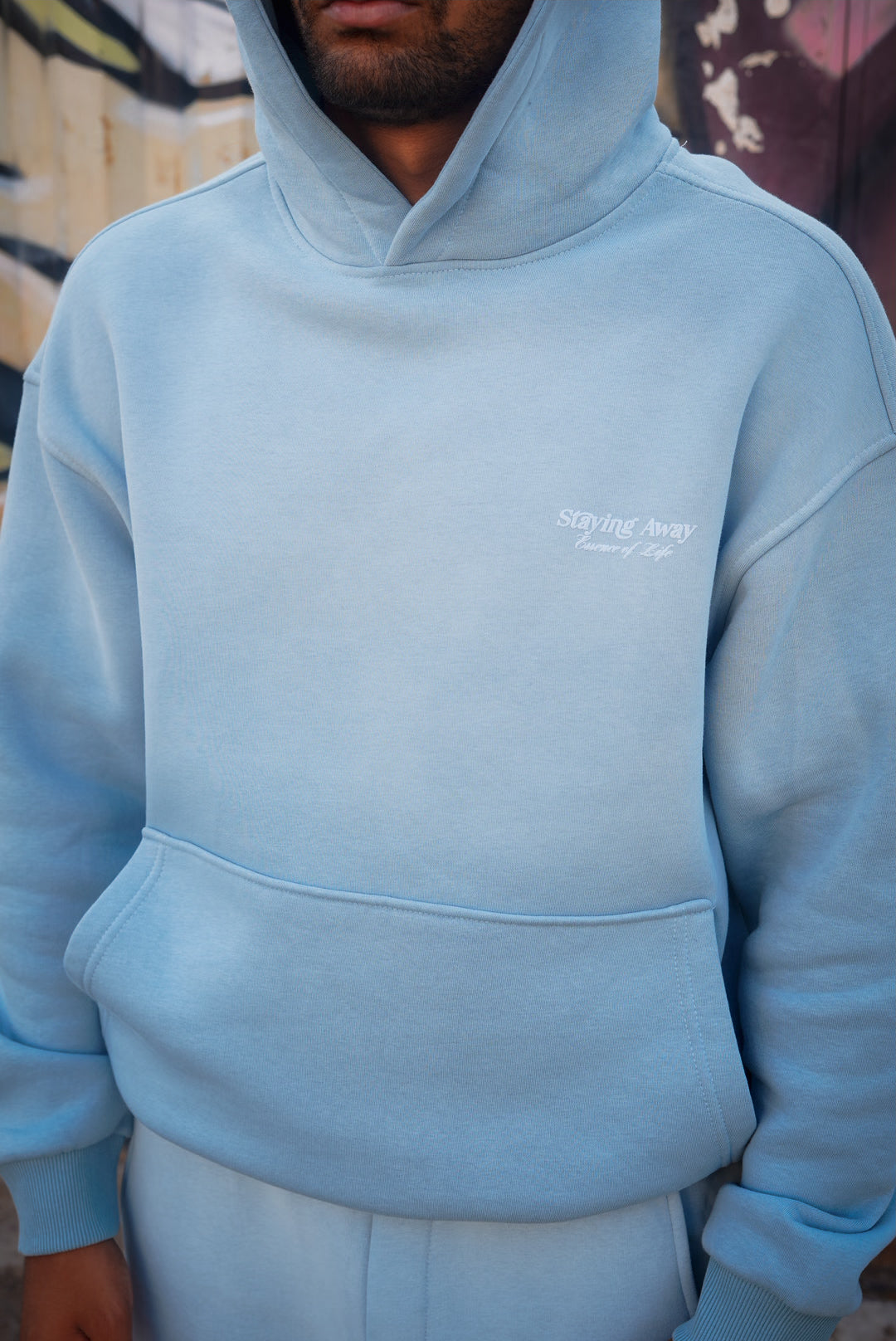 ENSEMBLE WASHED STAYING AWAY LIGHT BLEU E90-15