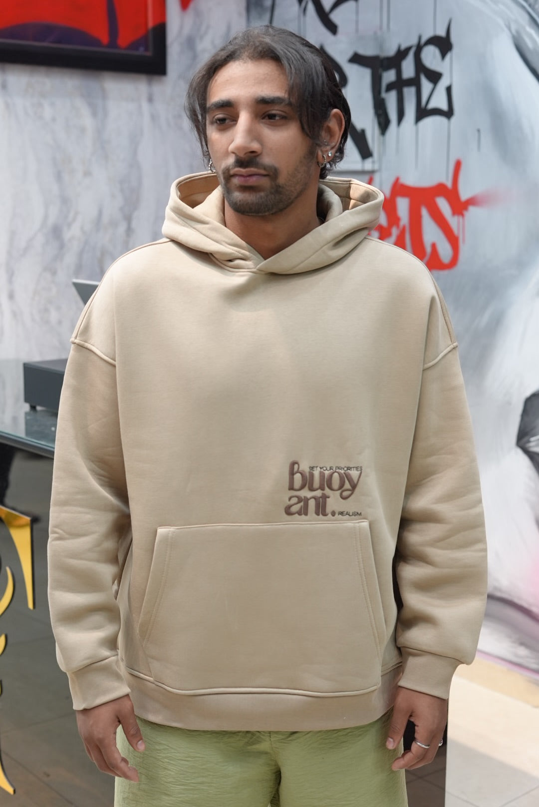 HOODIES BUOY BEIGE swe25008