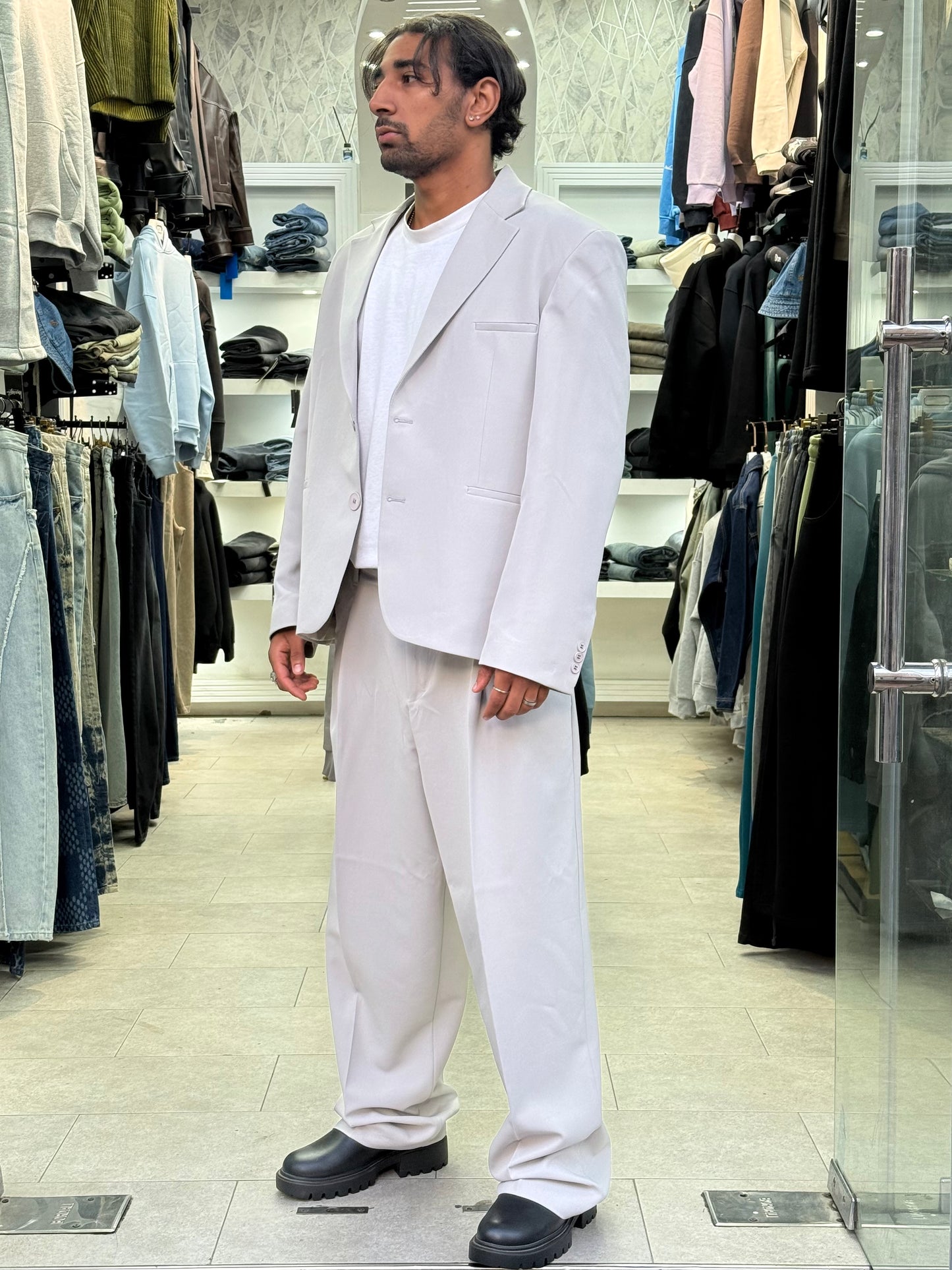 COSTUME OVERSIZE GREY BR