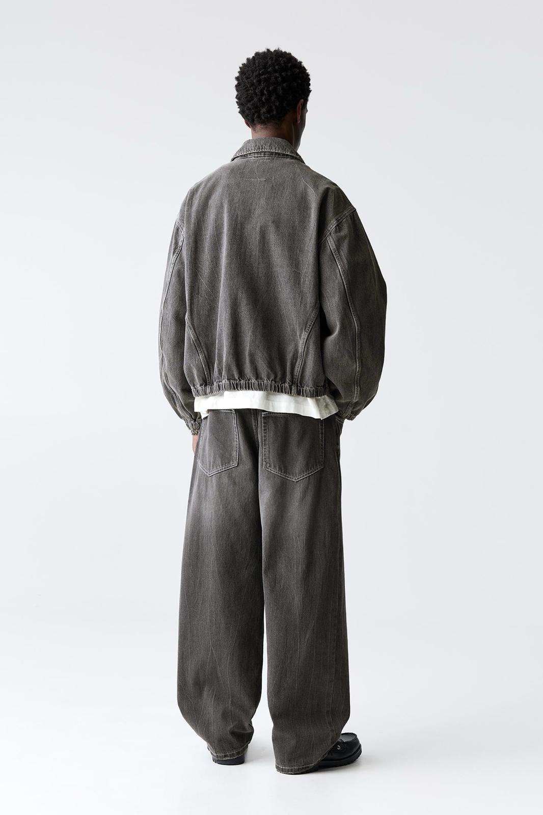 STWD denim jacket with zip