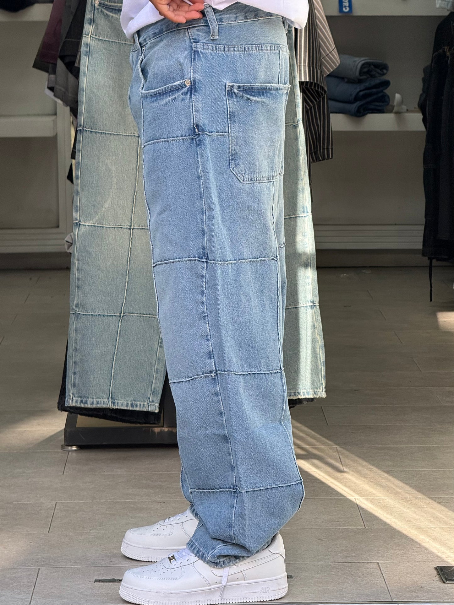 BAGGY JEANS TRETTS V2 BLEU DELAVE