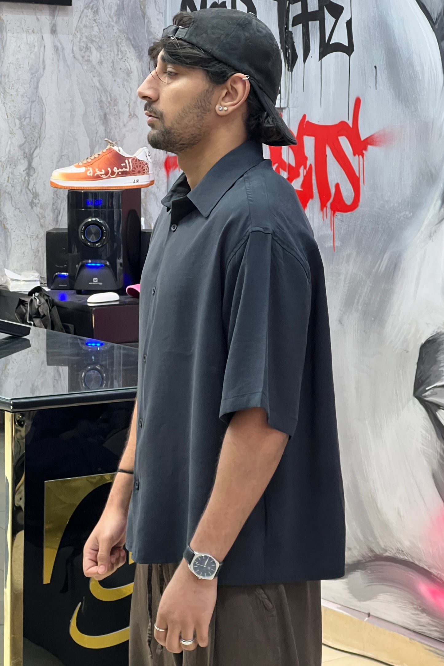 CHEMISE BLACK 10-213