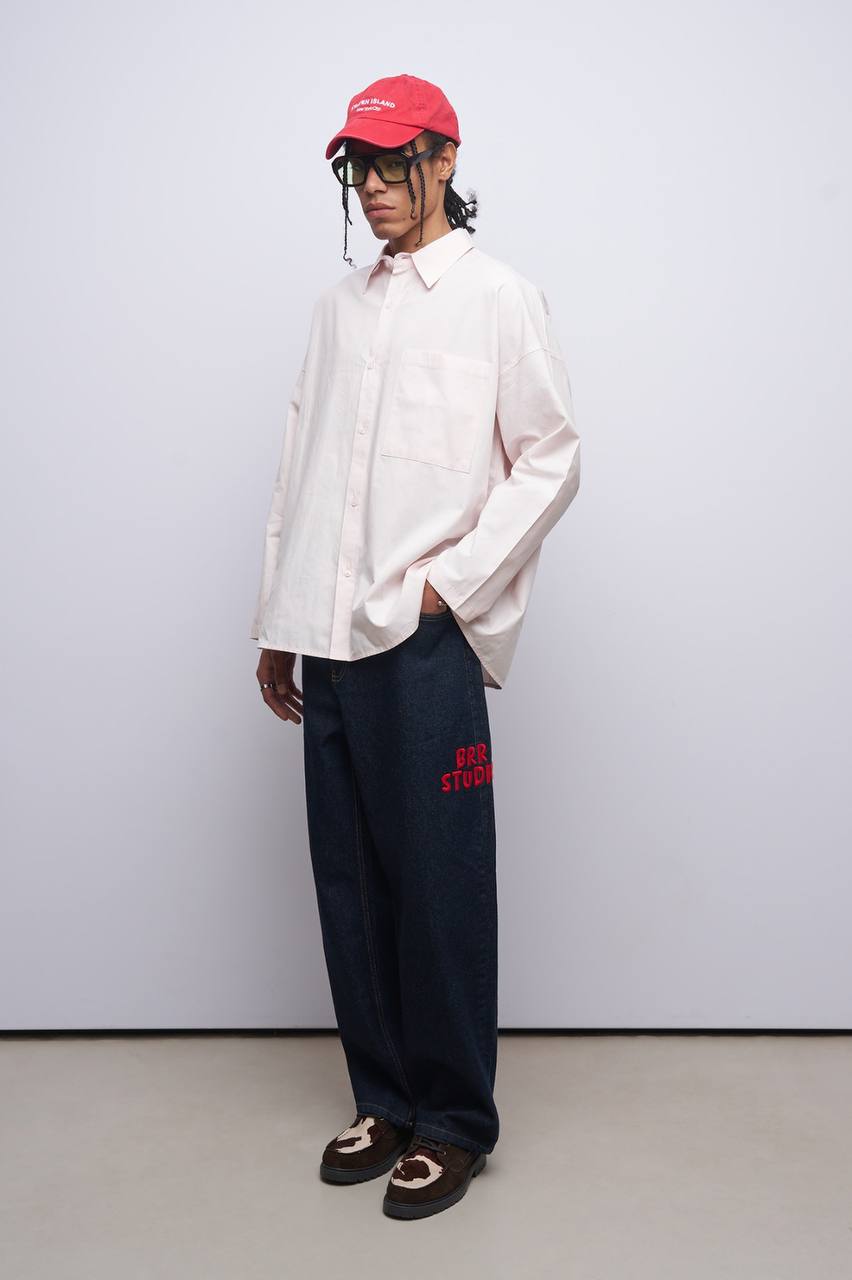 BOXY SHIRT PINK 10-211