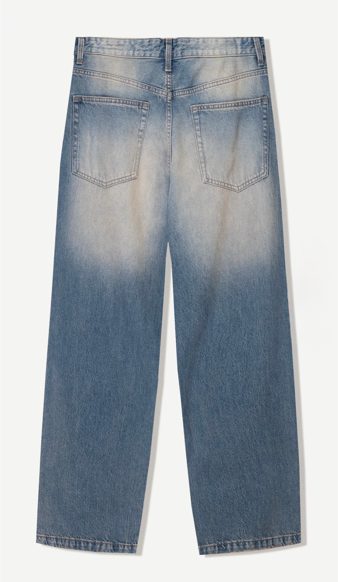 BAGGY JEANS BLEU DELAVE BERSHKA