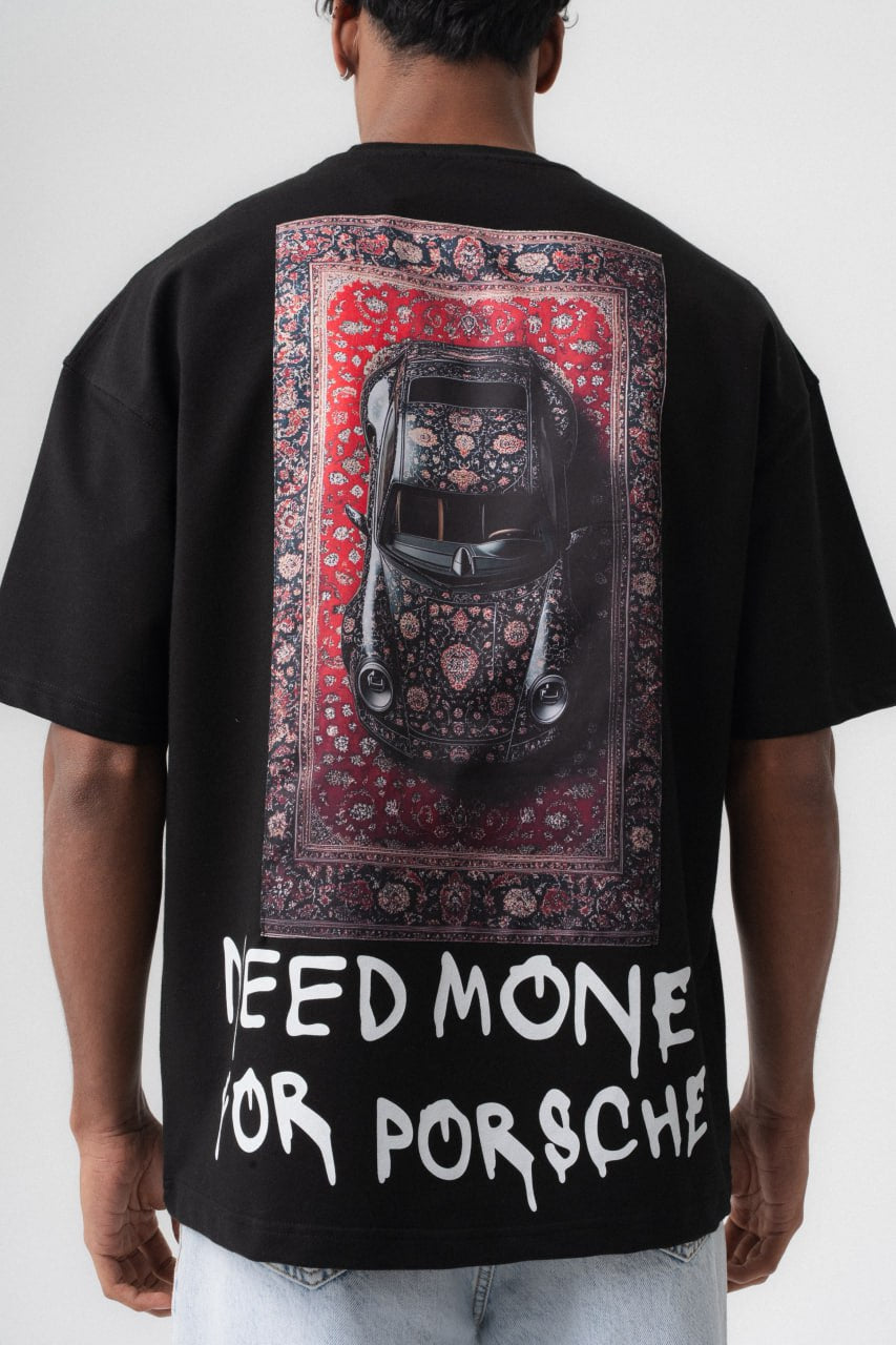 T-SHIRT NEED MONEY BLACK ESCO