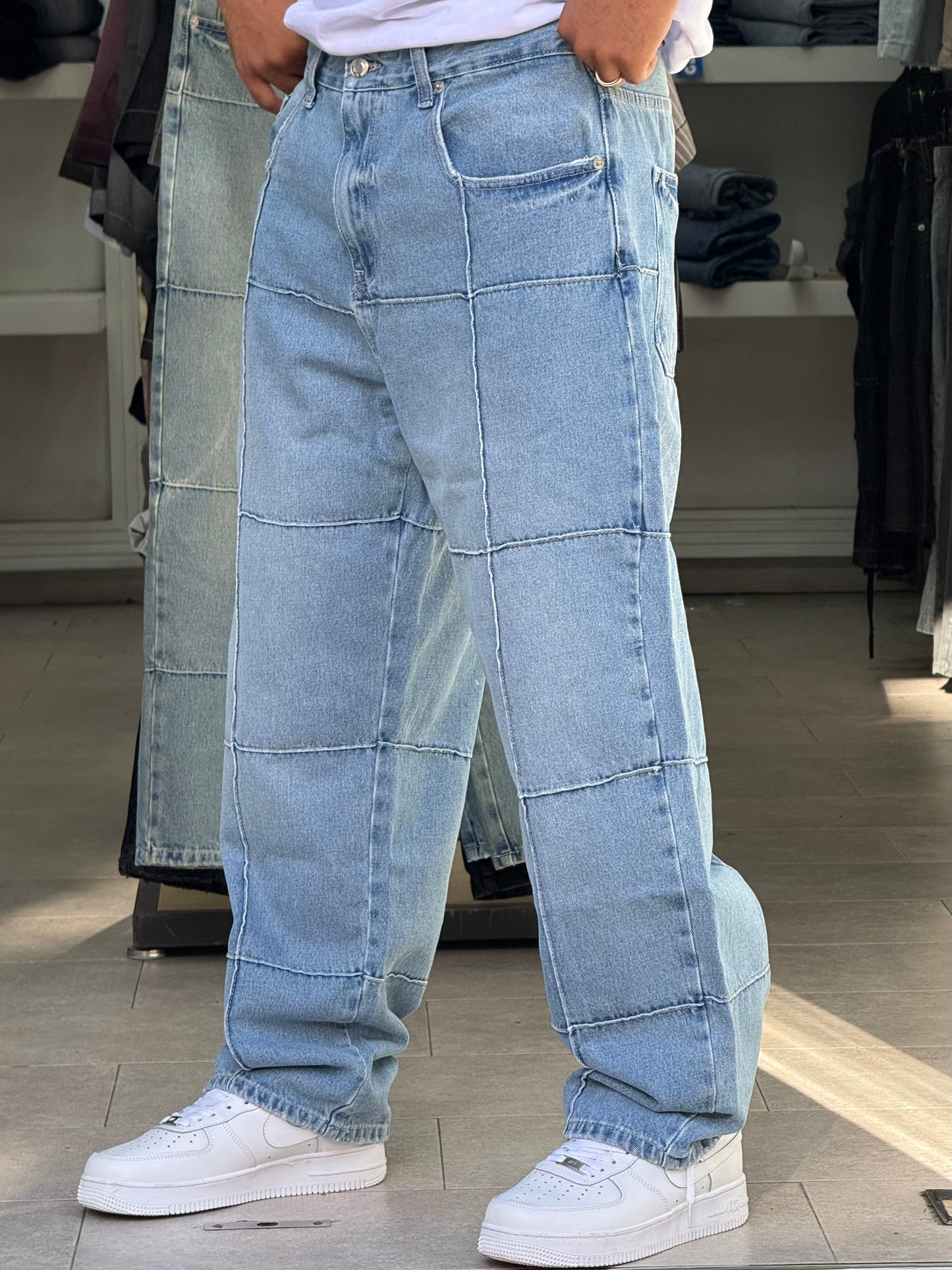 BAGGY JEANS TRETTS V2 BLEU DELAVE