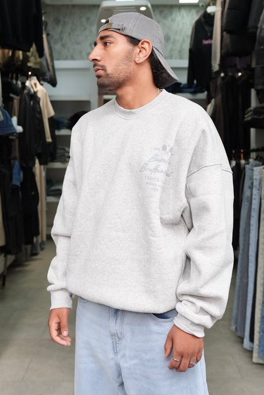 SWEATSHIRT OVERSIZE GRIS PR