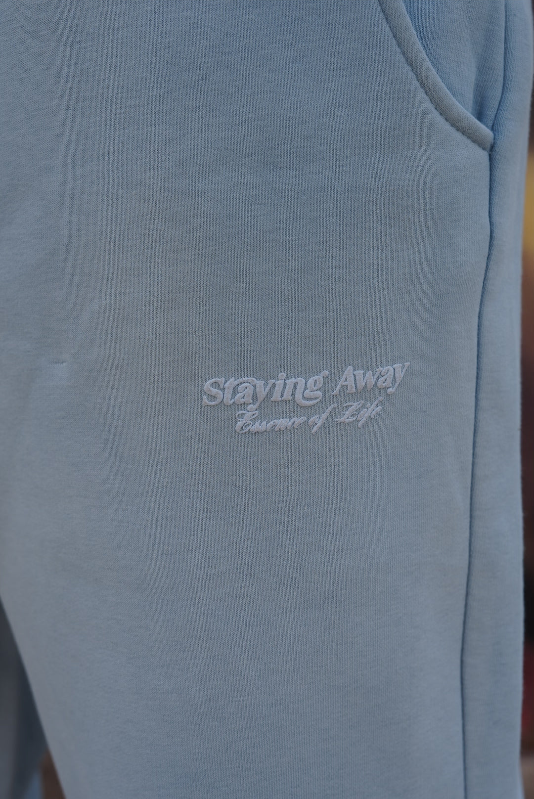 ENSEMBLE WASHED STAYING AWAY LIGHT BLEU E90-15