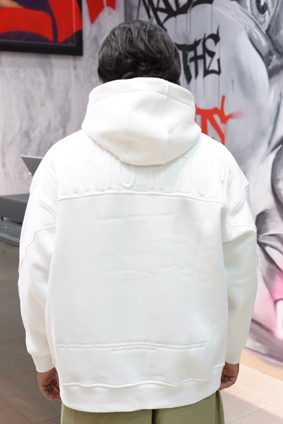 HOODIES ALWAYS A HOPE WHITE swe25018