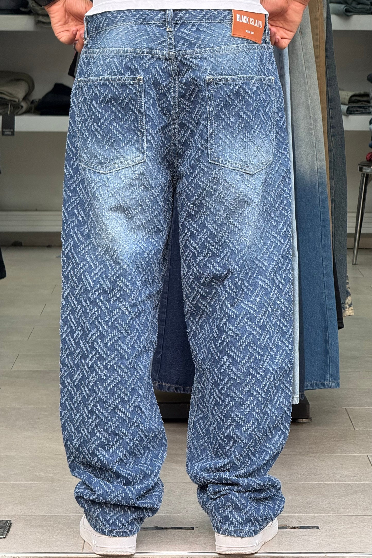 BAGGY JEANS LASER BI