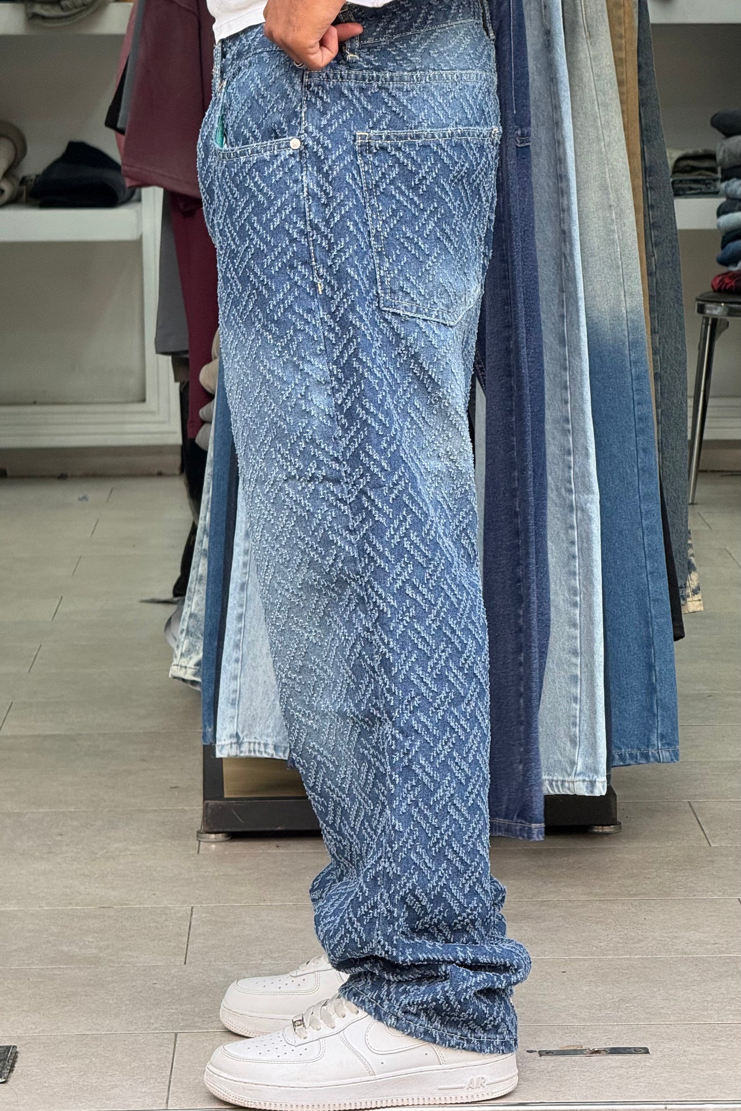 BAGGY JEANS LASER BI