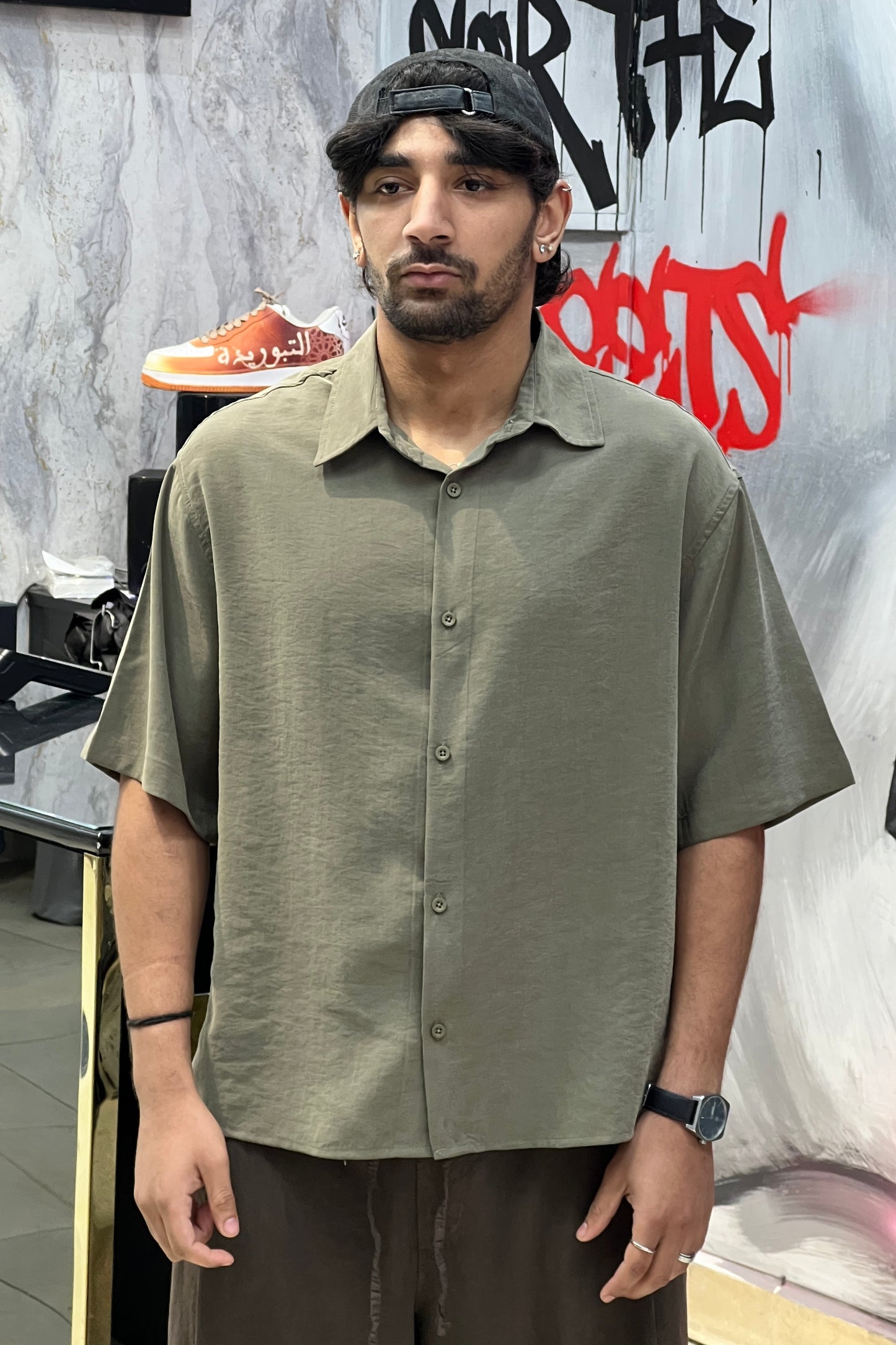 CHEMISE VERT 10-213