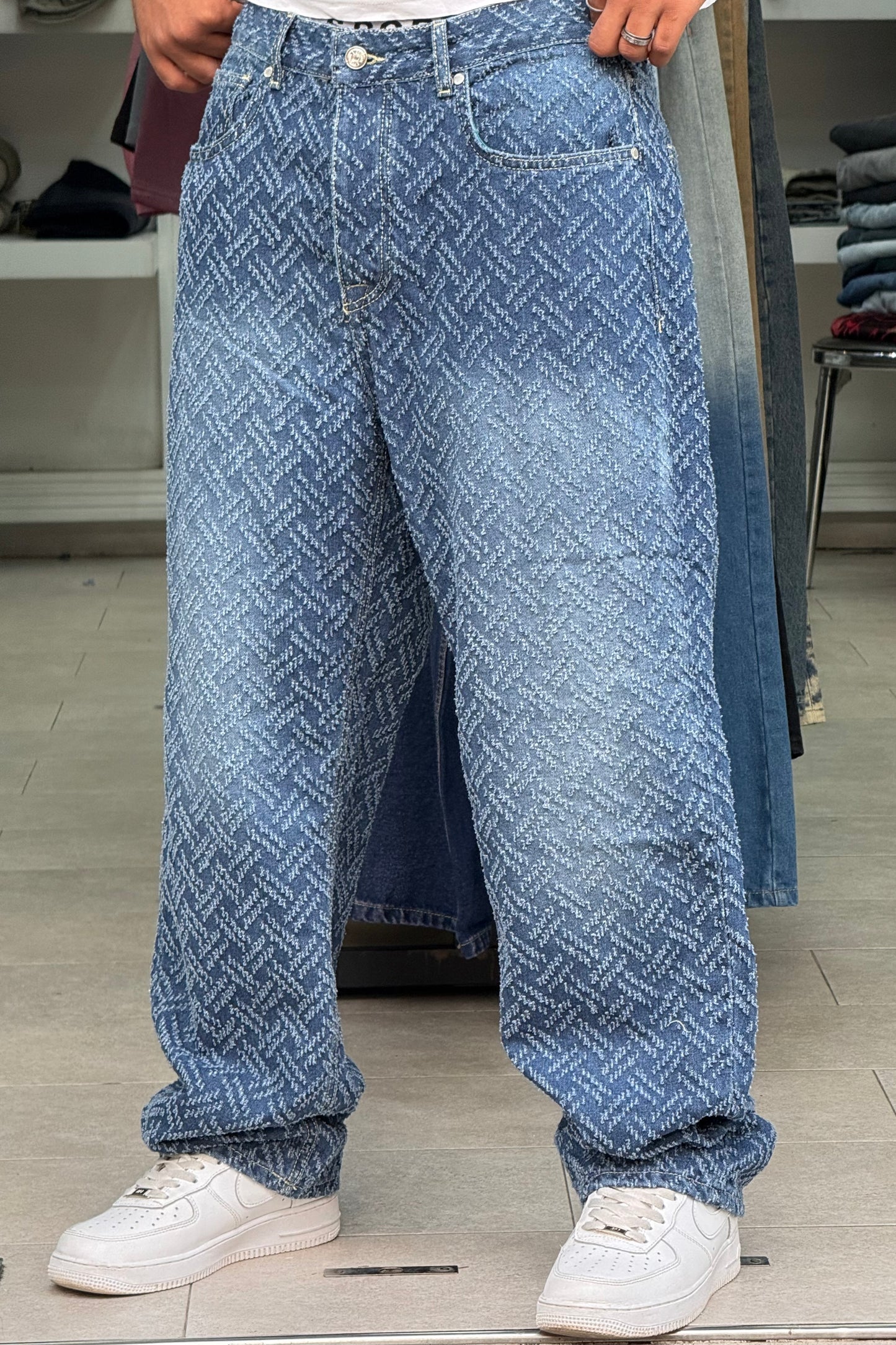BAGGY JEANS LASER BI