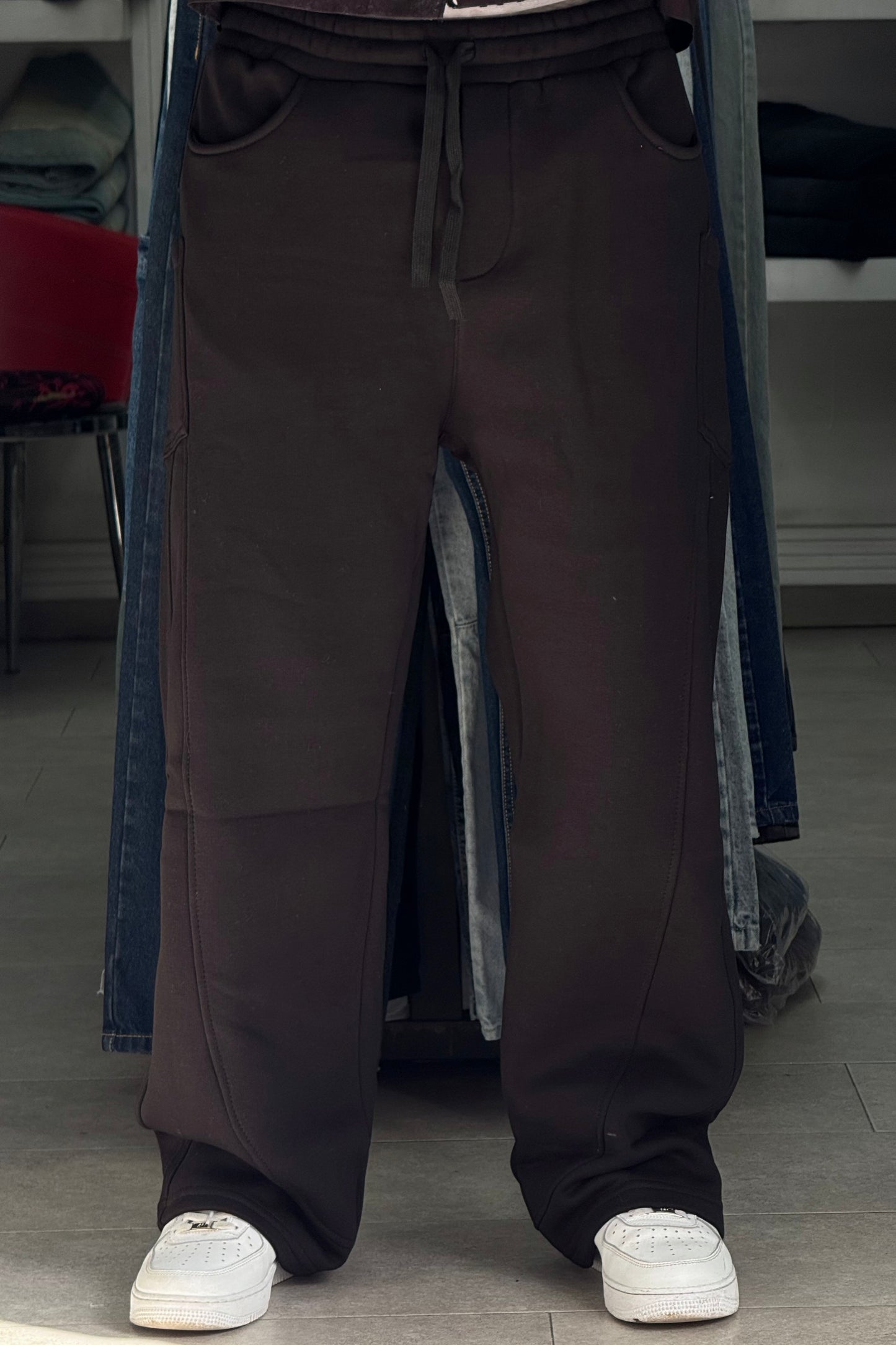 SWEATPANTS TREETS OVERSIZE NOIR