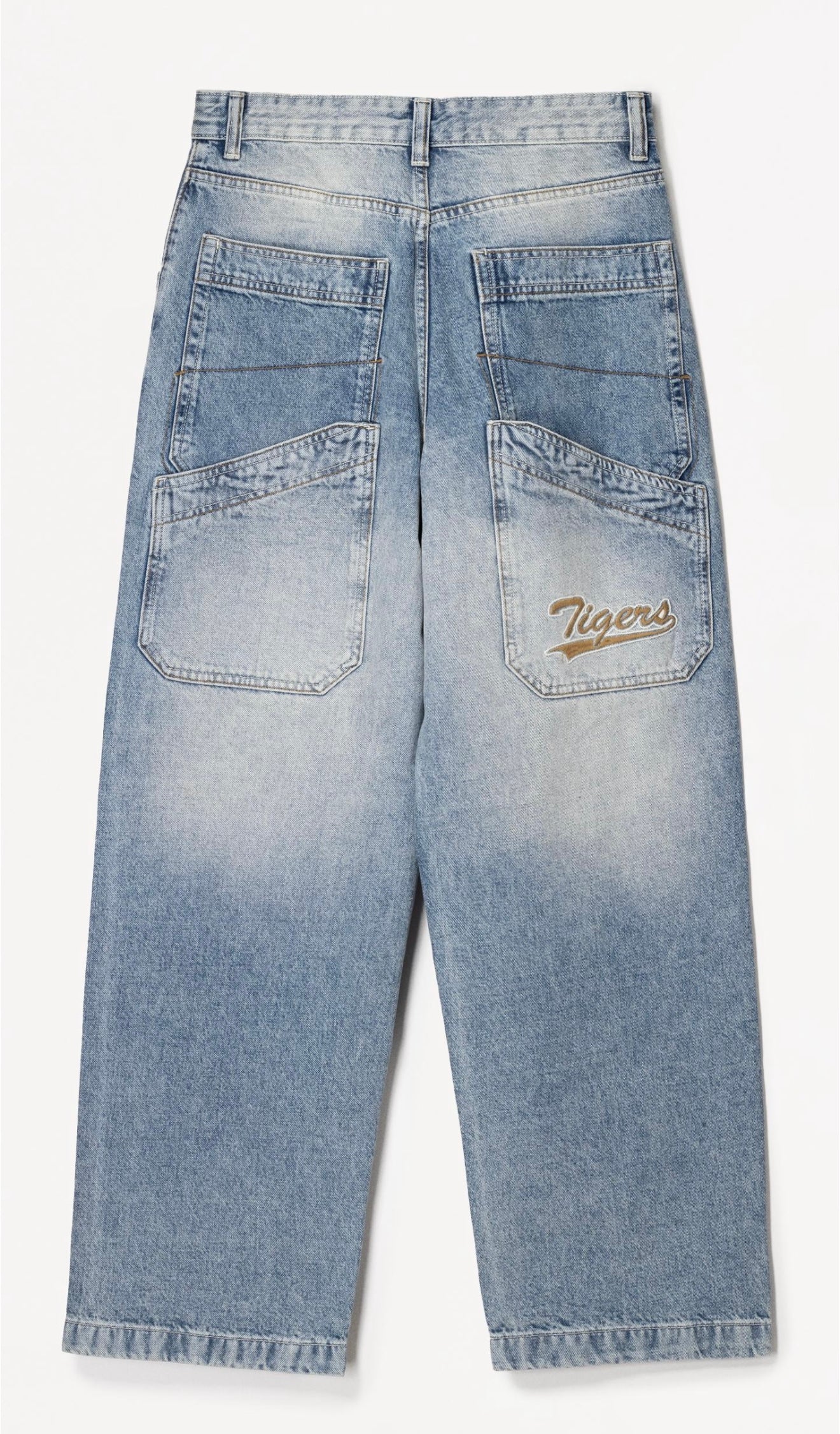 SUPPER BAGGY JEANS TIGERS BERSHKA