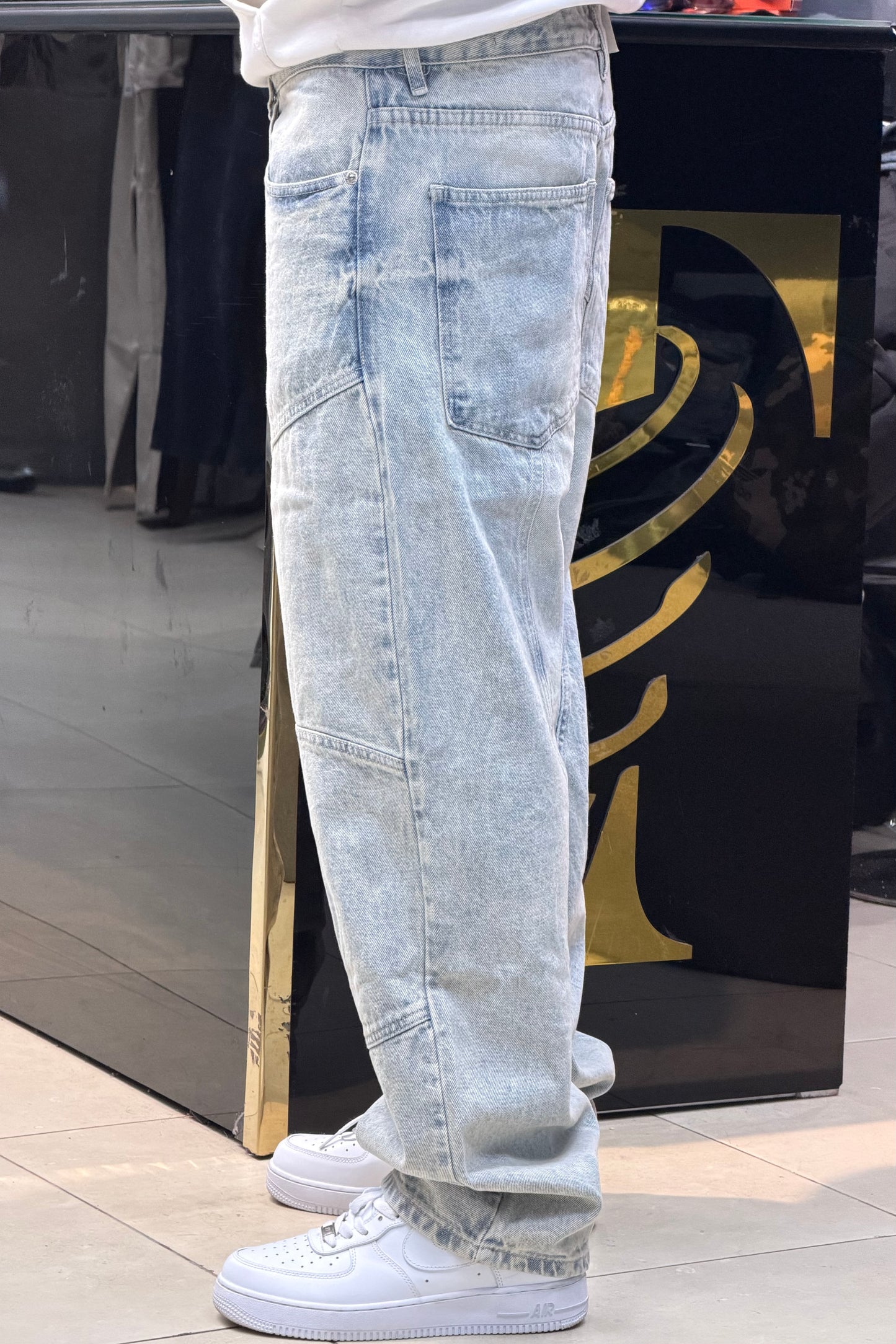 BAGGY JEANS TRETTS DIRTY CLAIR VN