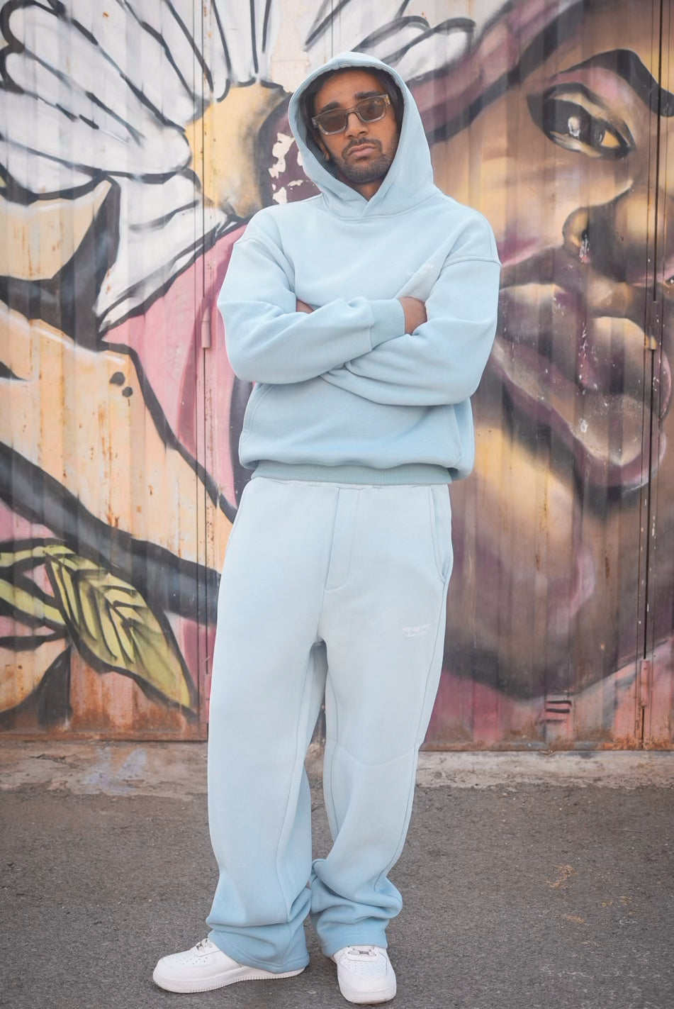 ENSEMBLE WASHED STAYING AWAY LIGHT BLEU E90-15